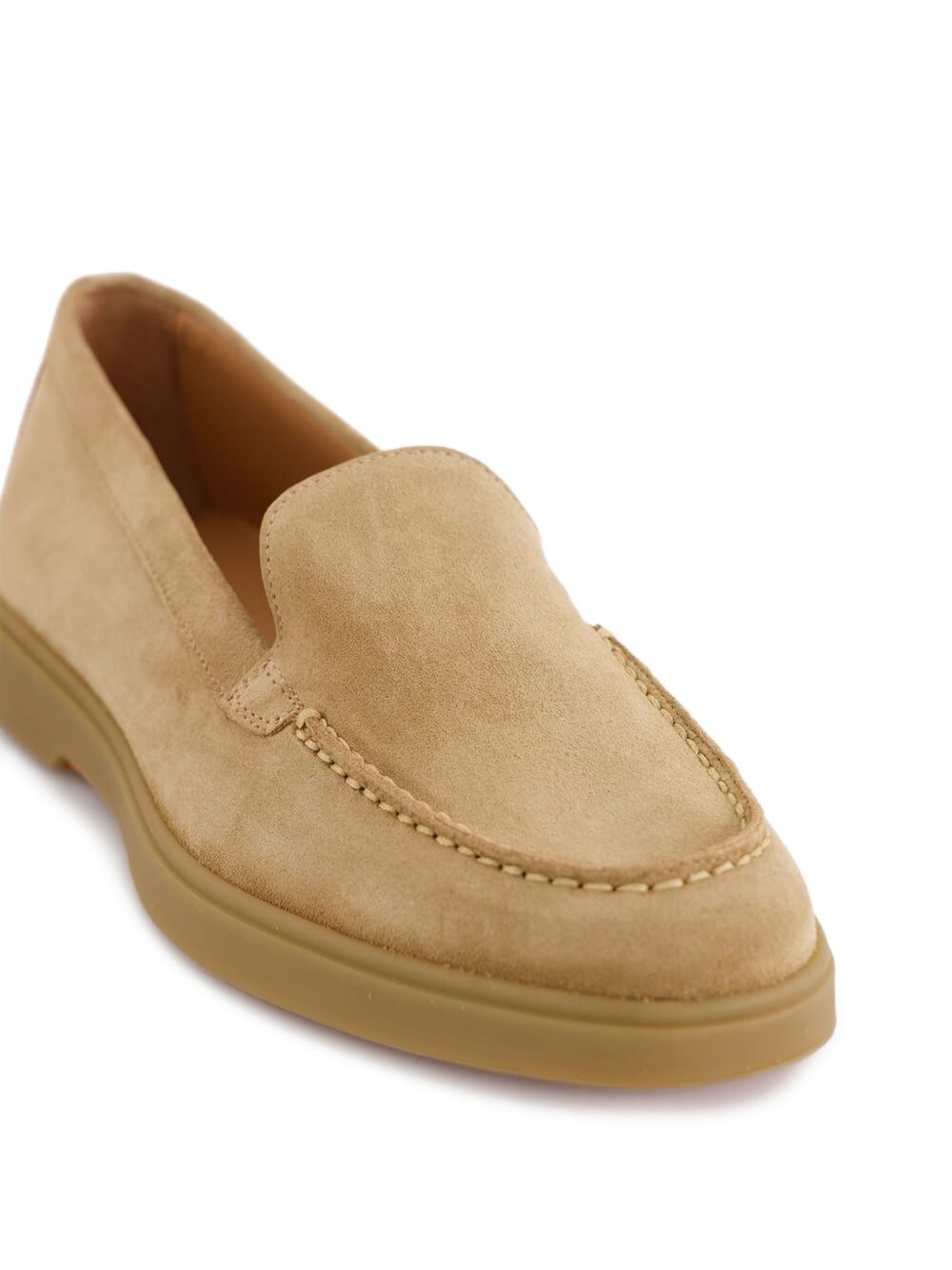 suede slip-on shoes - 7