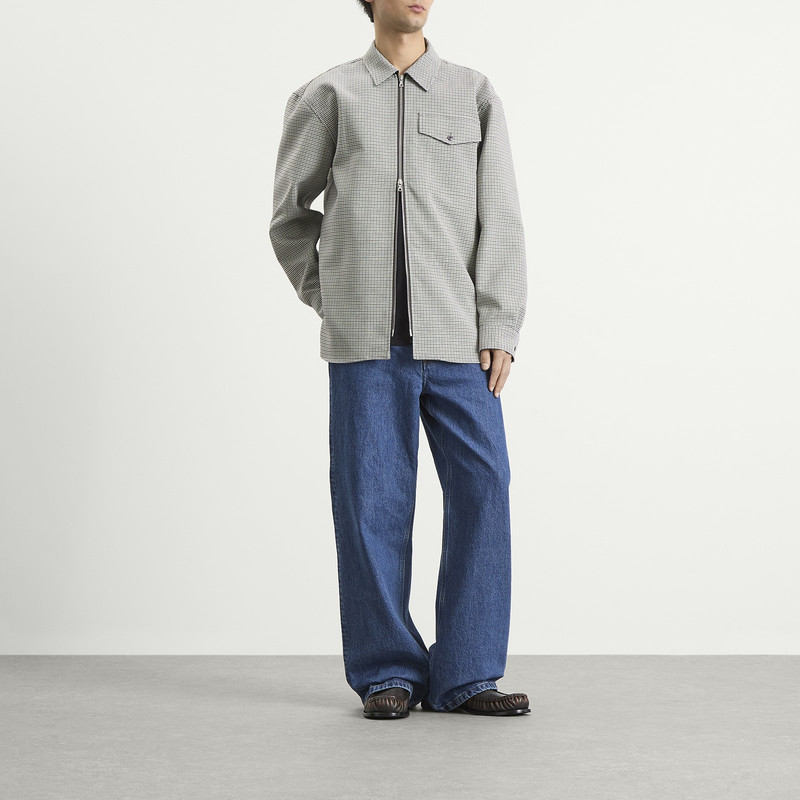 Dries Van Noten Dries Van Noten Double Faced Gingham Shirt Jacket outlook