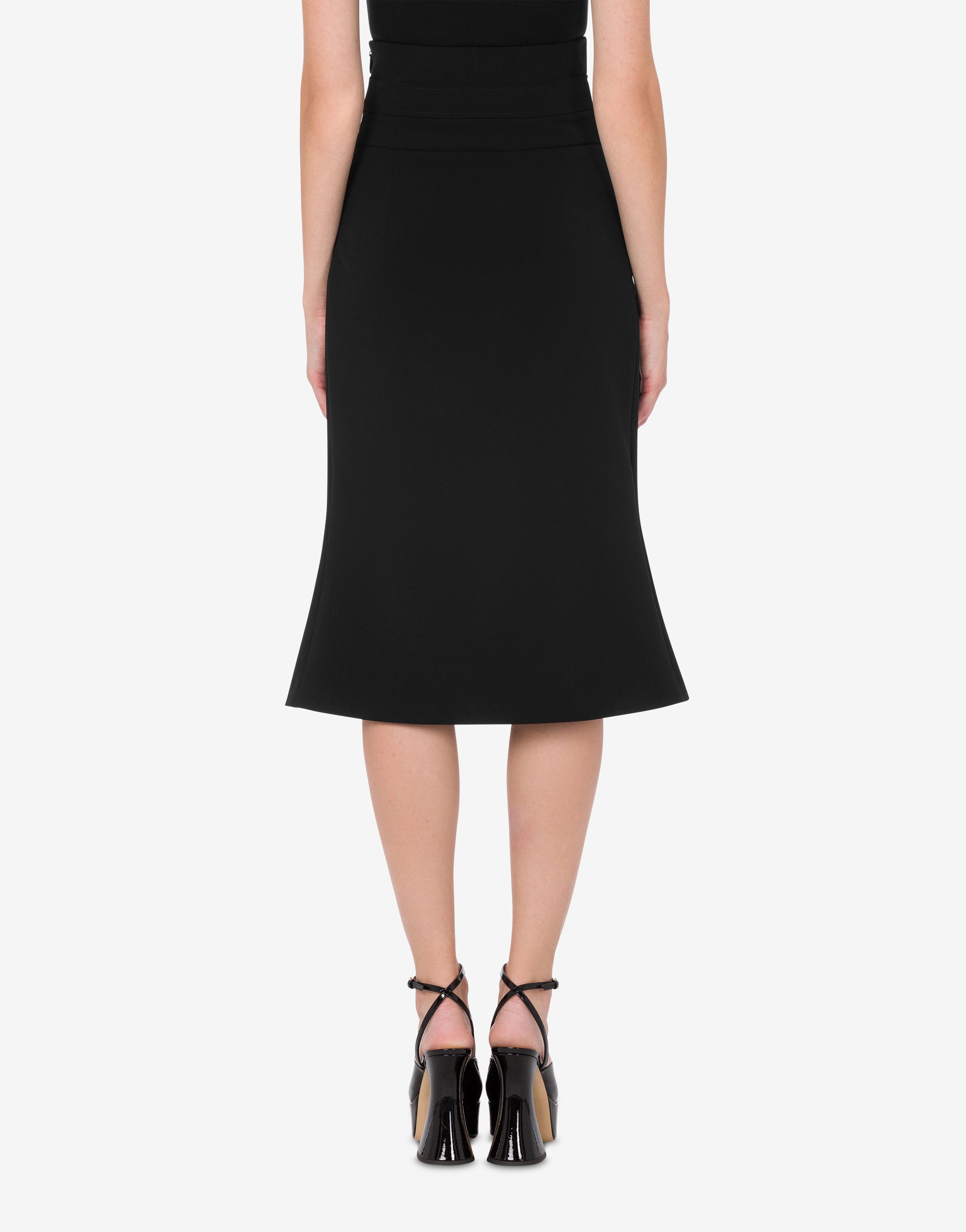 DOUBLE SMILEY®LOGO CREPE SKIRT - 3