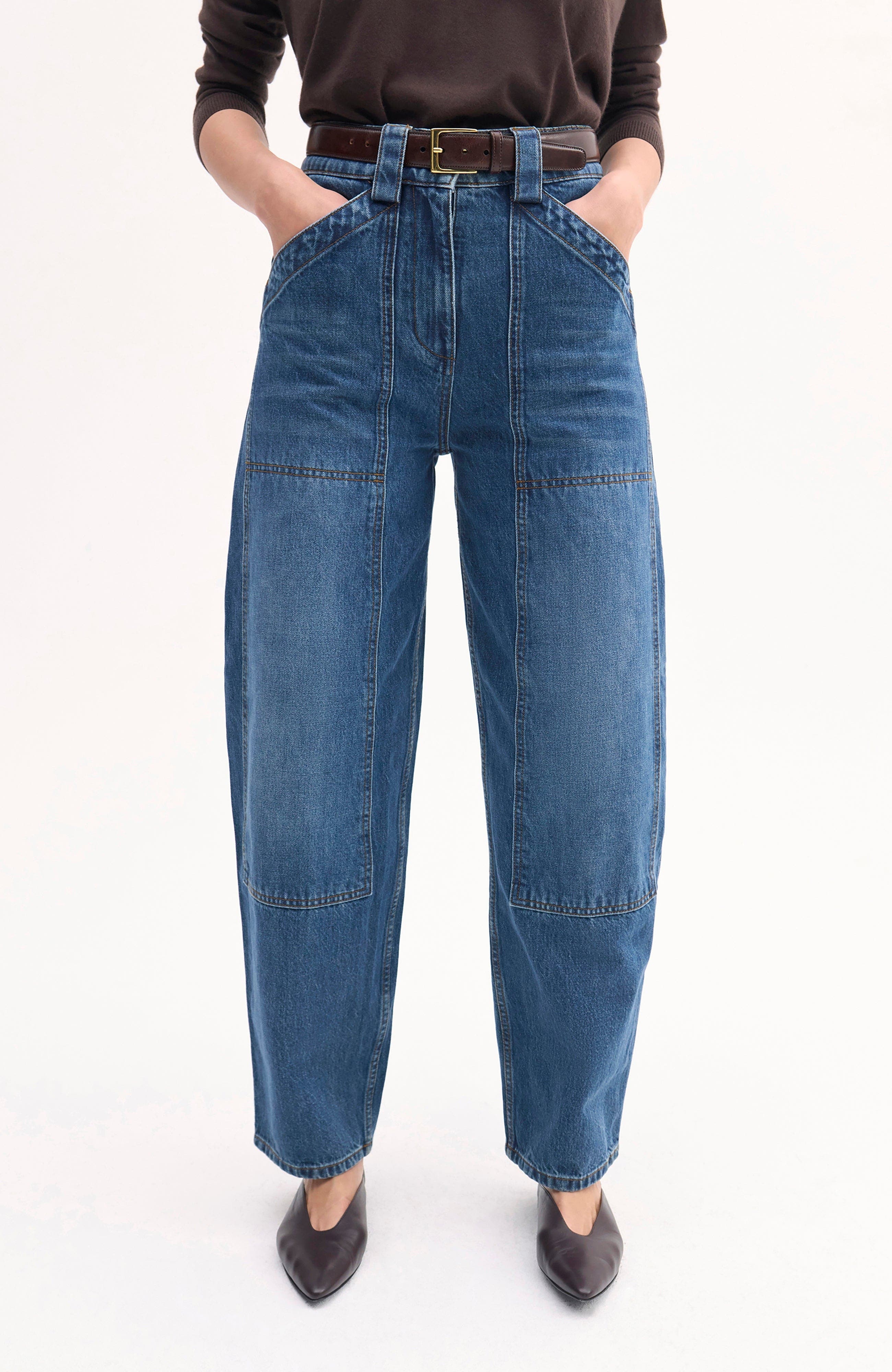 CO Denim Patch Pocket Pant in Indigo at Nordstrom - 1