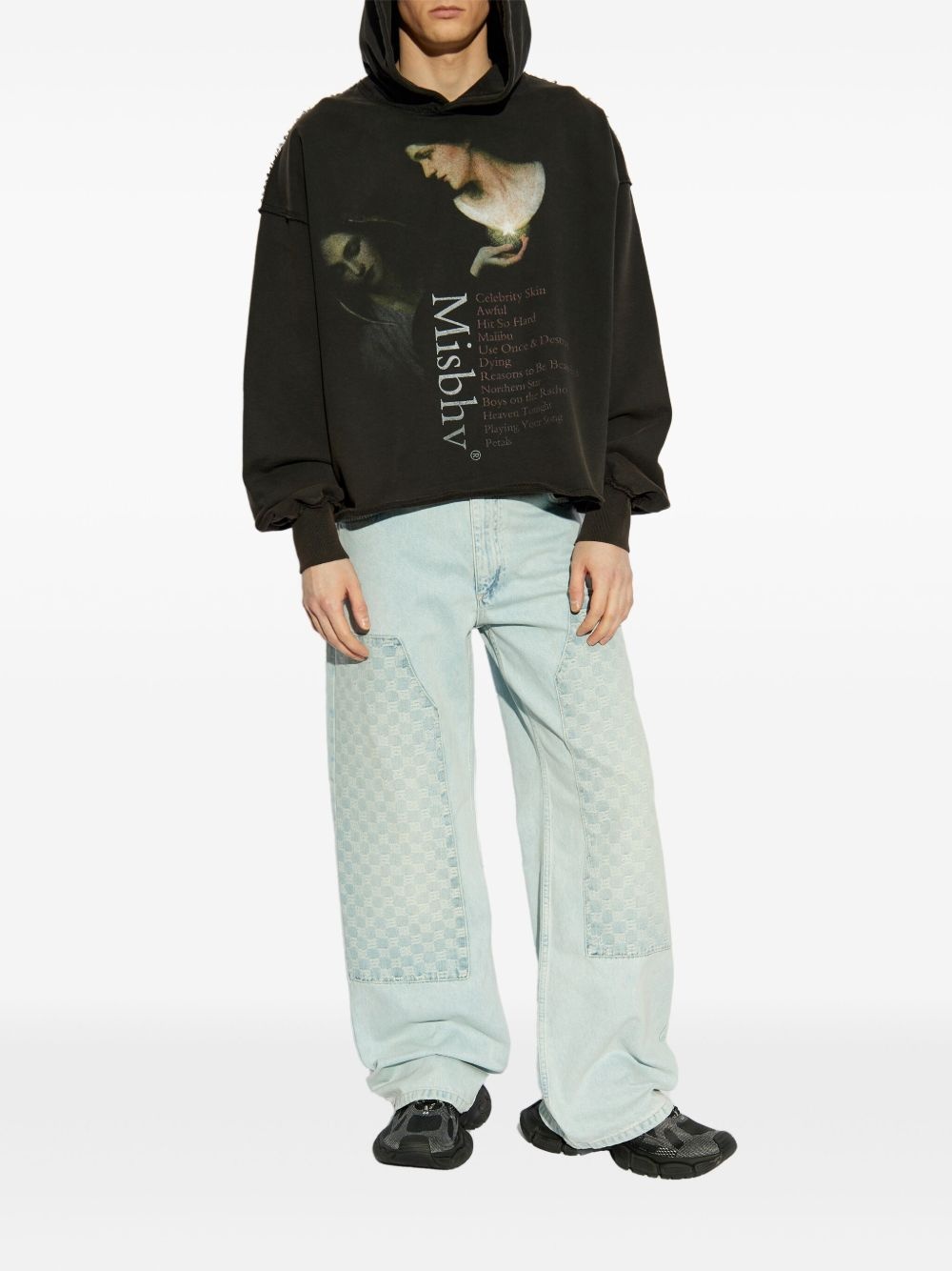 logo-print hoodie - 2