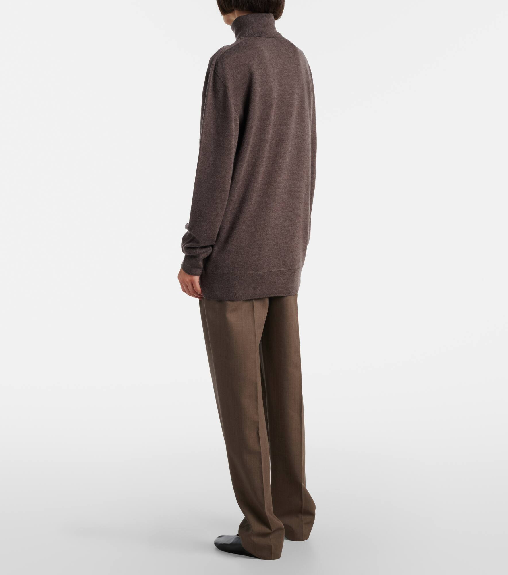 Lizzy cashmere turtleneck sweater - 3