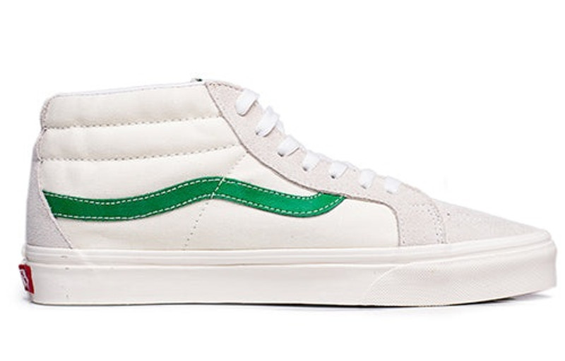 Vans Vans SK8-Mid White Green VN0A391FTP0 outlook