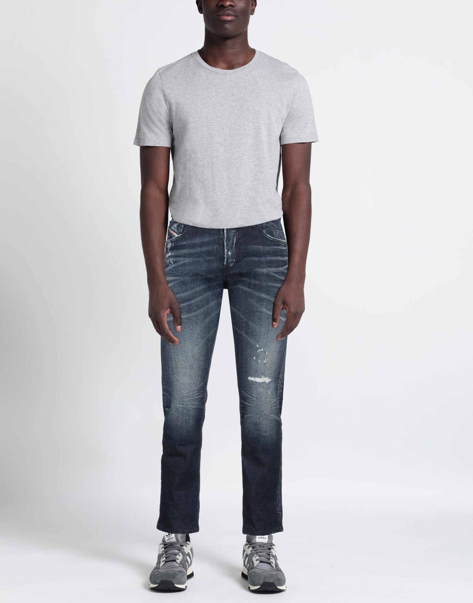 Blue Men's Denim Pants - 2