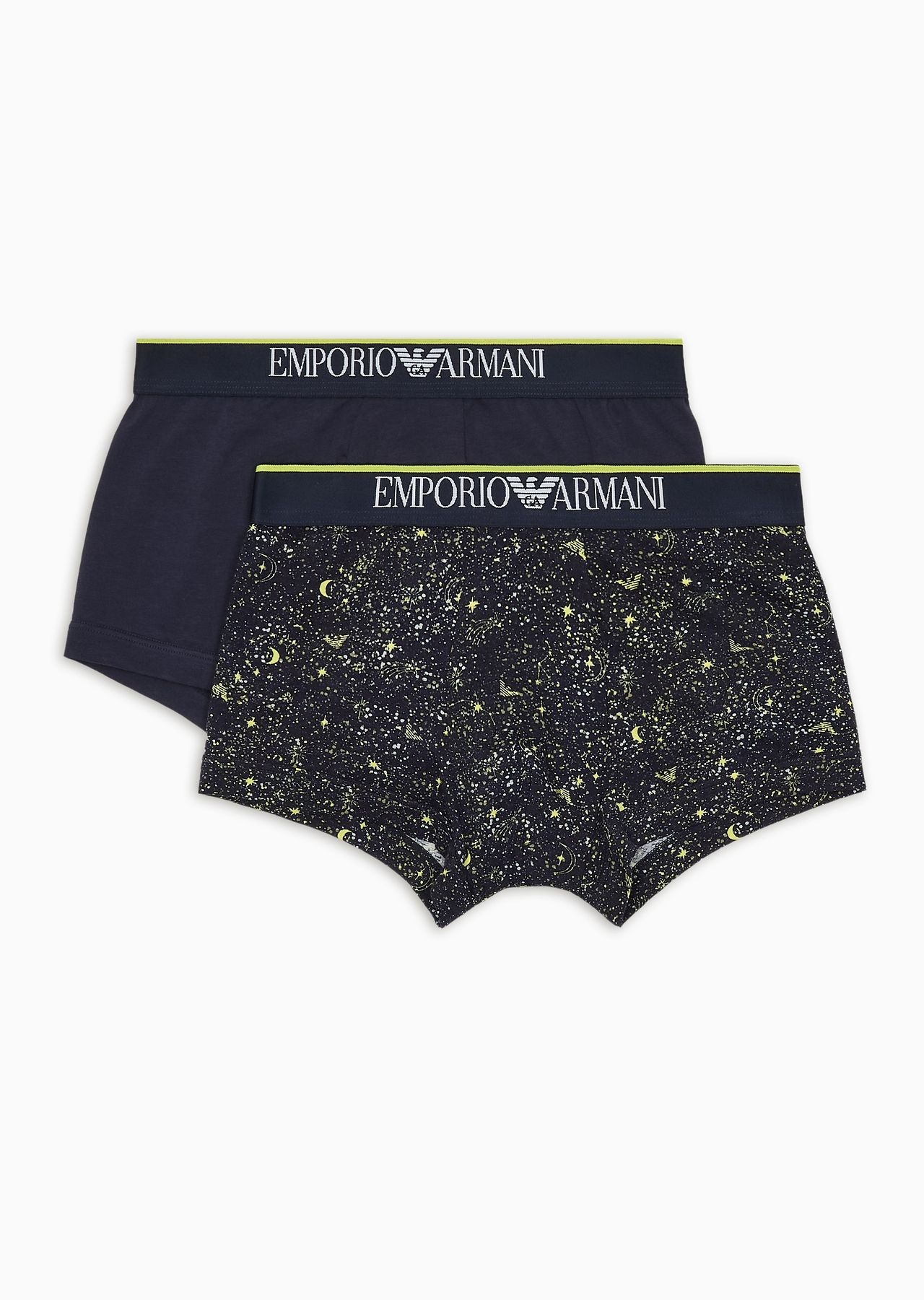 Two-pack of boxer briefs with sparkling stars print - 1