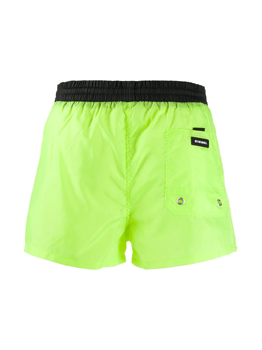 embroidered logo swim shorts - 2