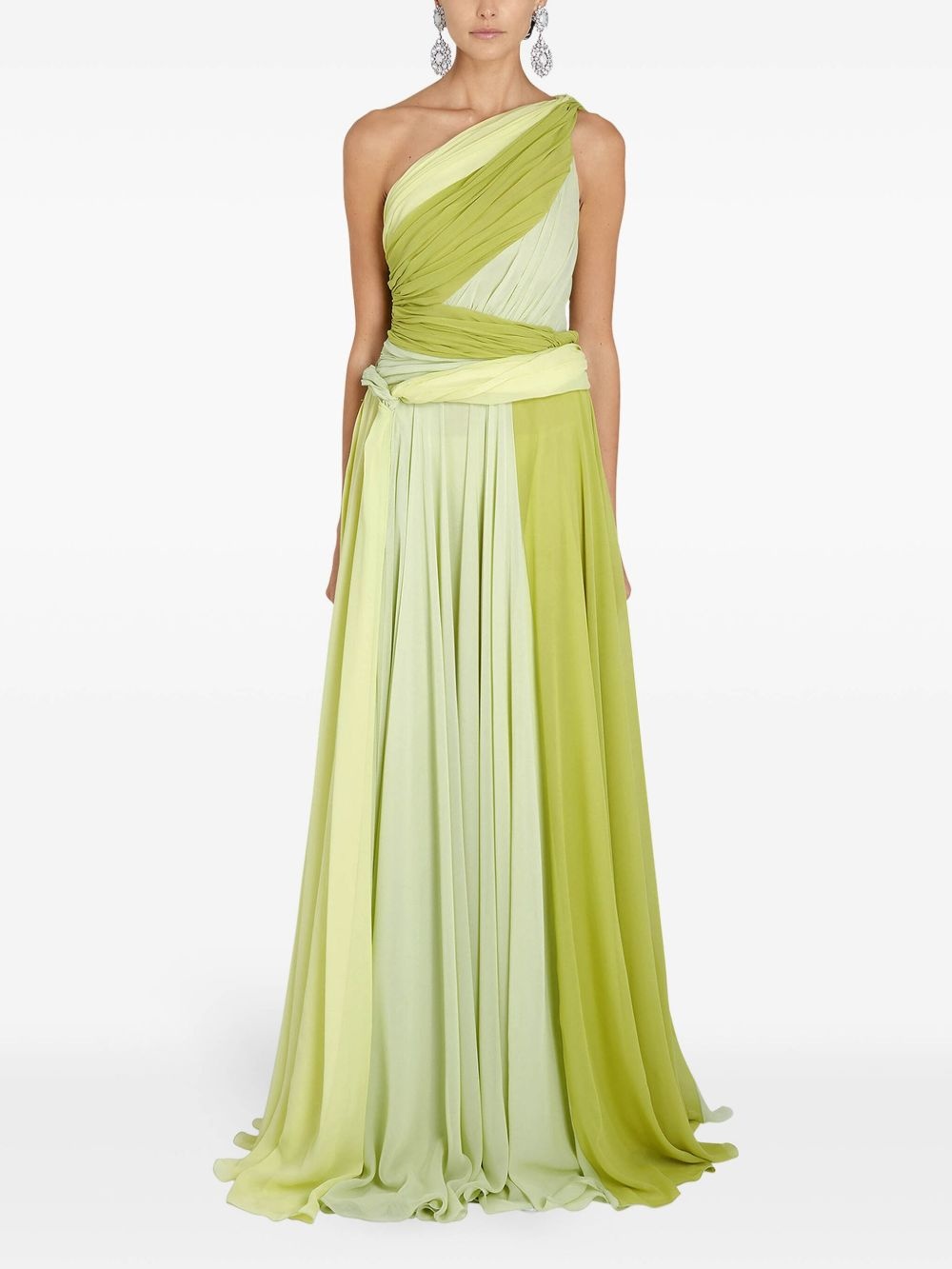 one-shoulder dress - 2