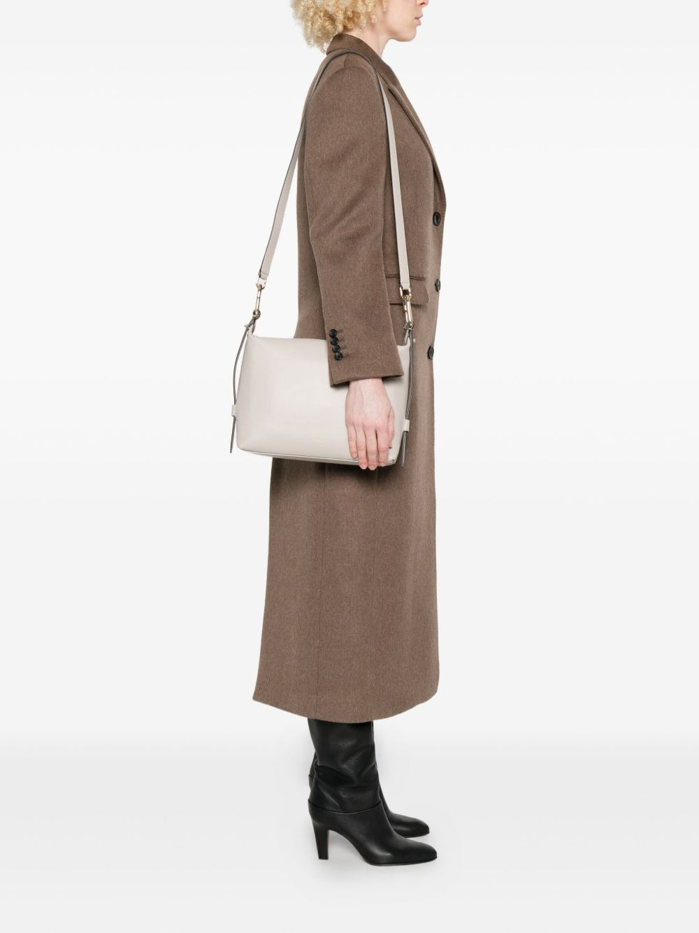 medium Nuvola leather shoulder bag - 2