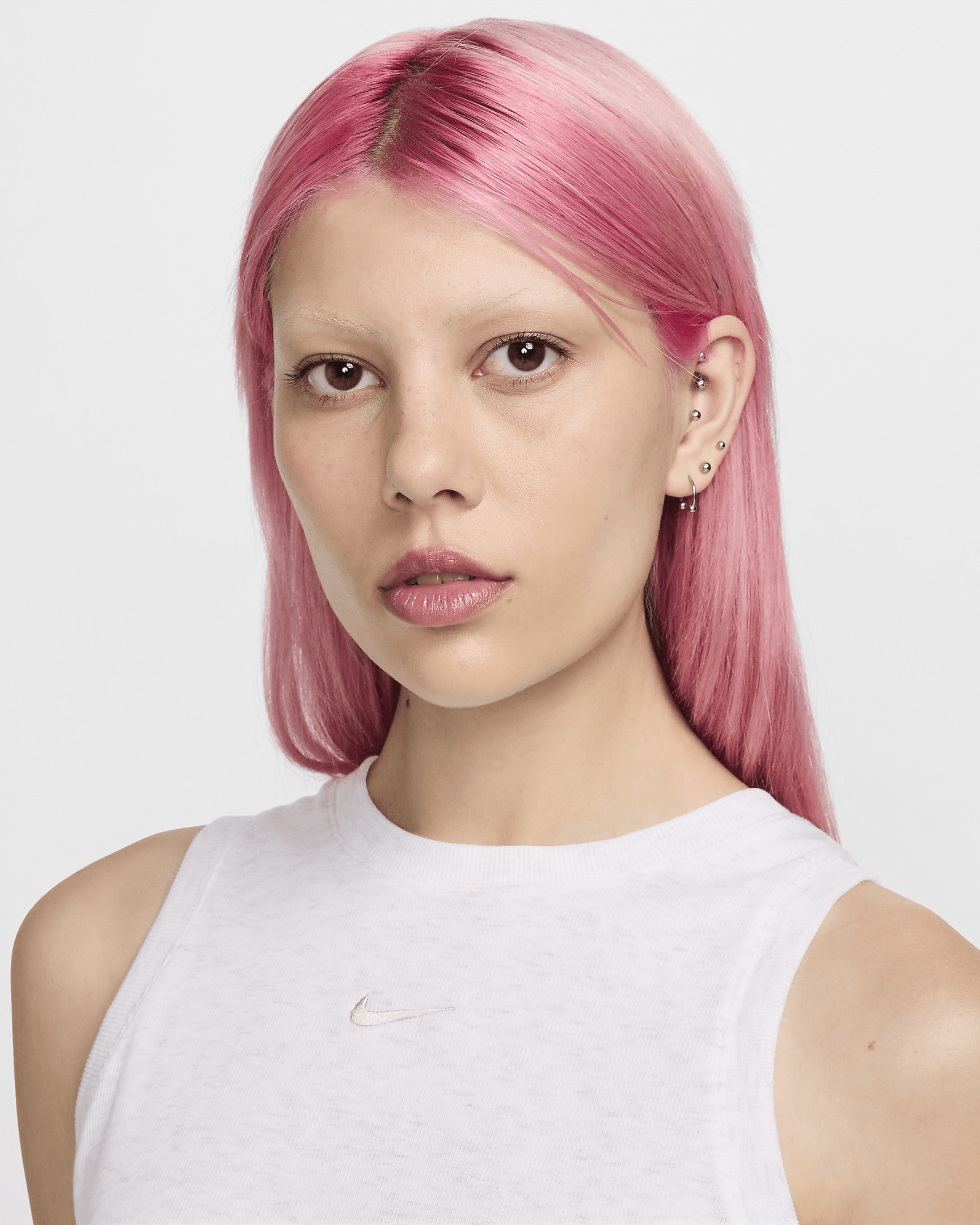Nike Sportswear Chill Knit Women's Tight Cropped Mini-Rib Tank Top - 3