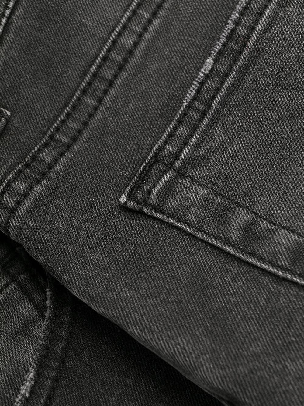 logo plaque jeans - 7