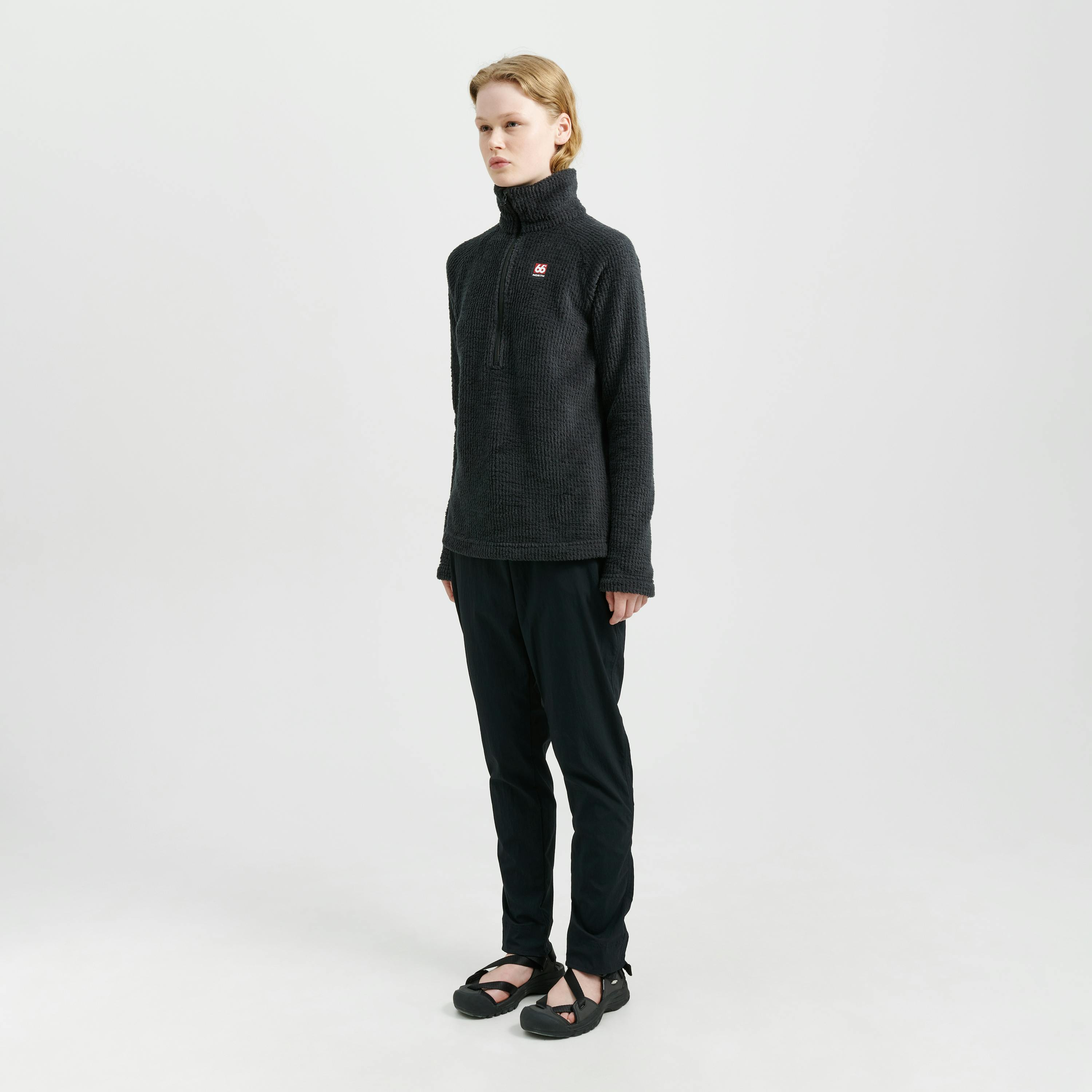 Hrannar Polartec® Alpha®  high-collared zipneck - 4