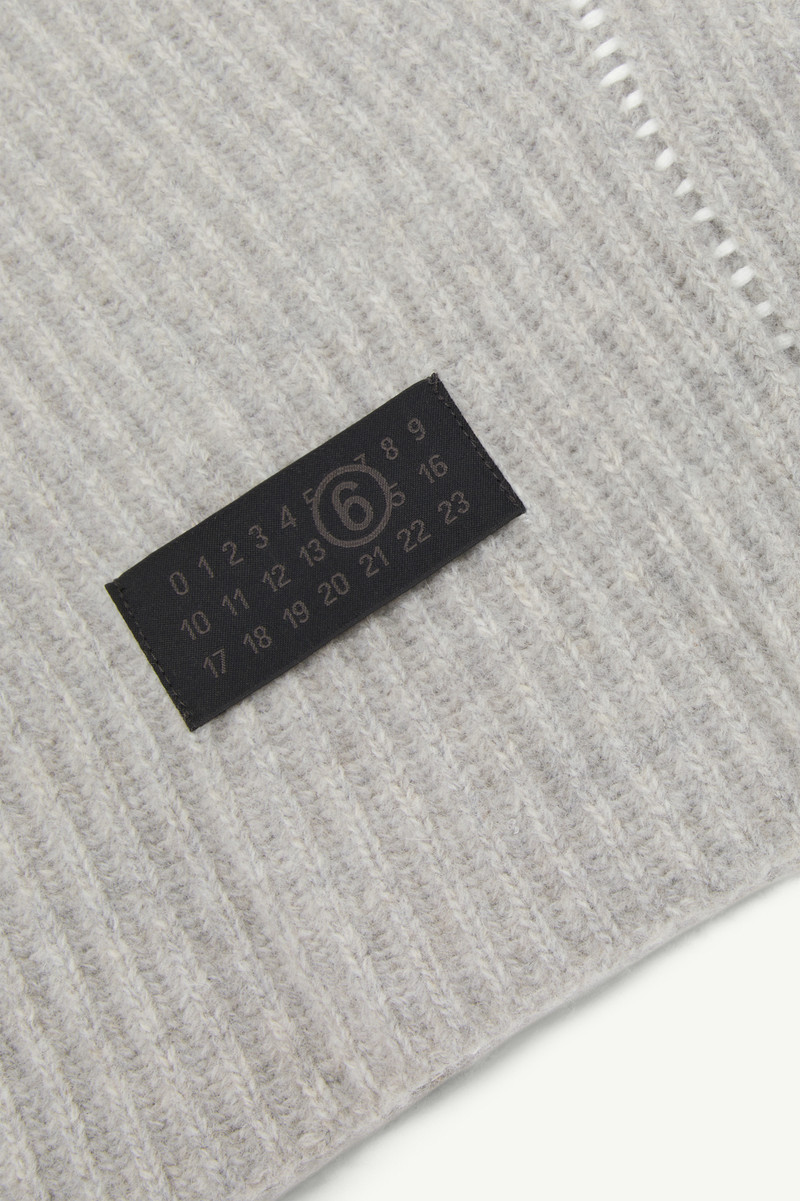 Ribbed wool balaclava 3