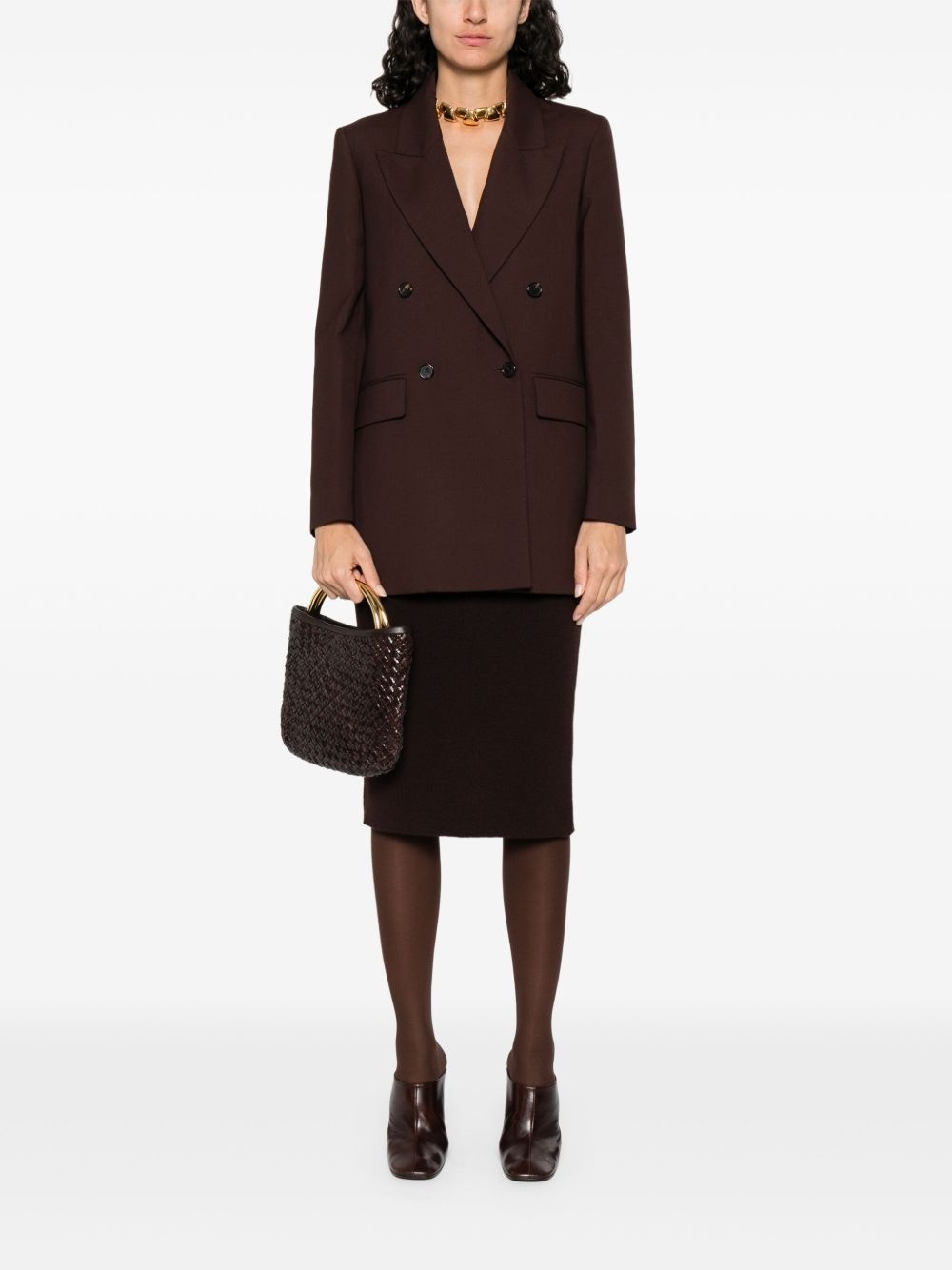 cashmere-blend skirt - 2