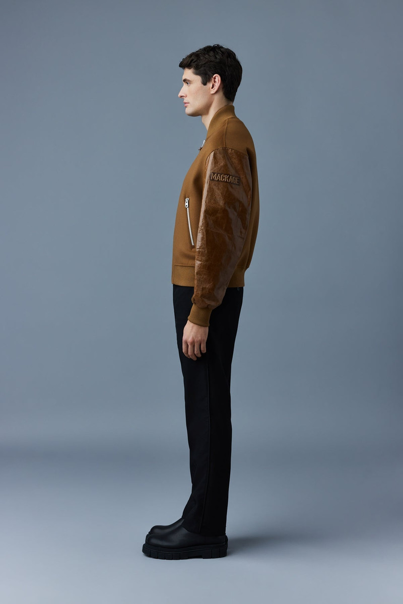 GEE Double face wool bomber jacket 3