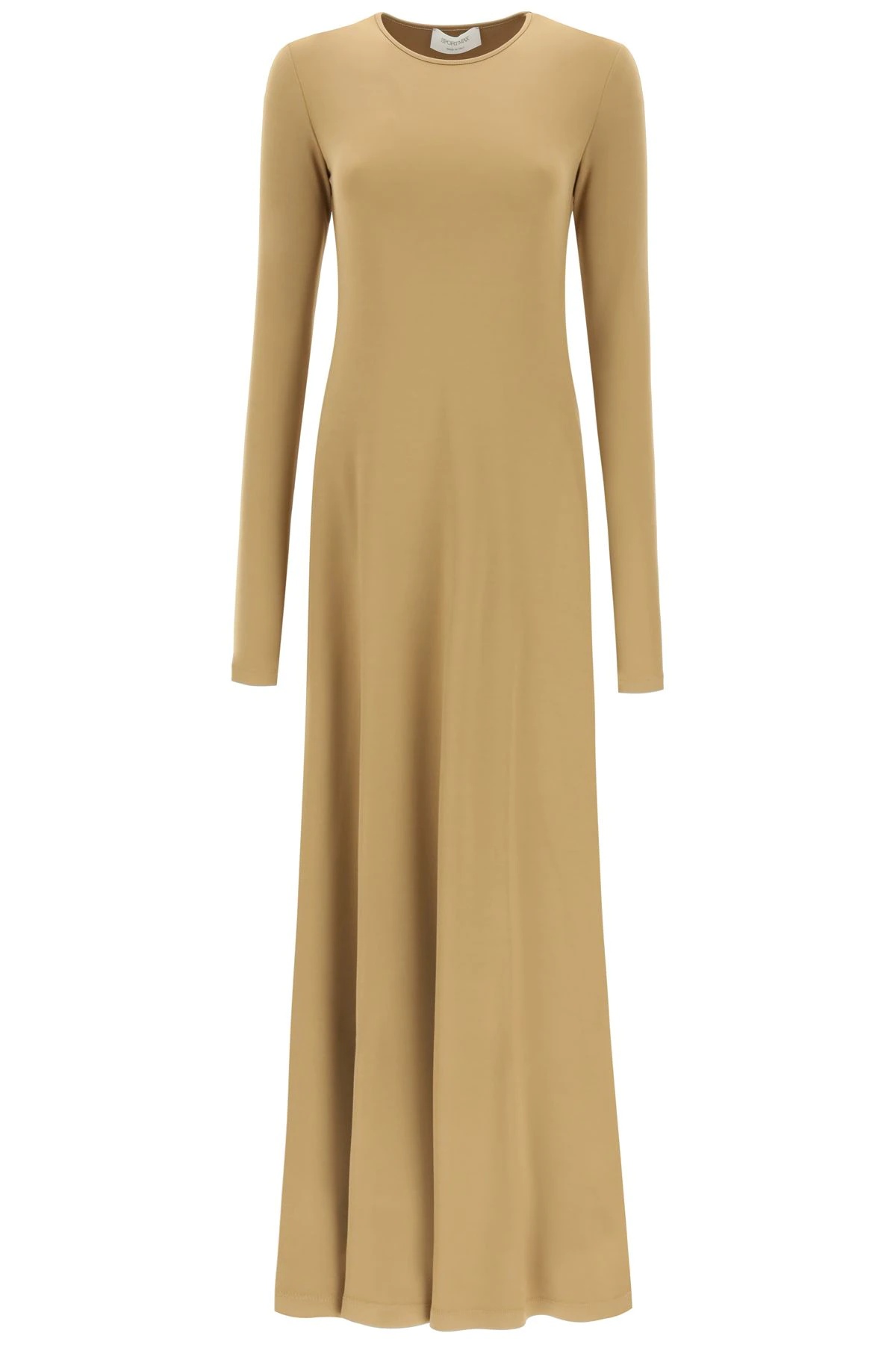 STRETCH VISCOSE JERSEY DRESS - 1