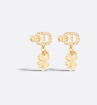 Dior Petit CD Lucky Charms Earrings | REVERSIBLE