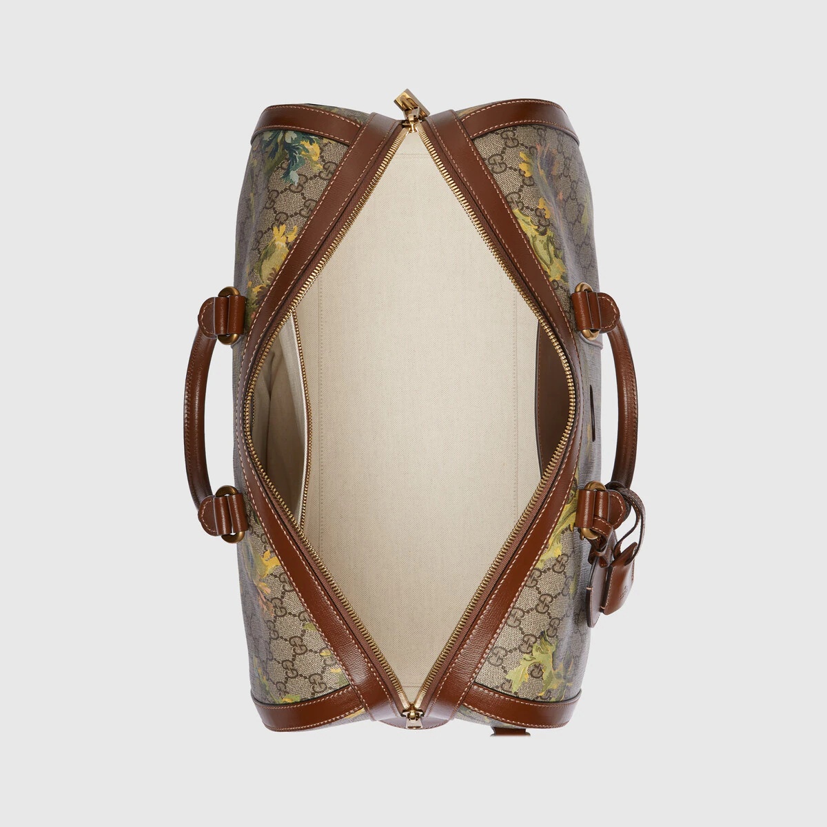GG carnation print duffle bag - 7