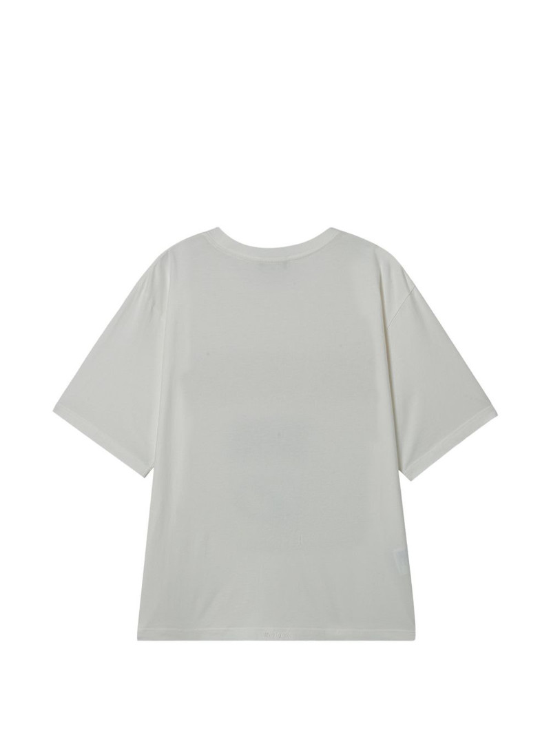 We11done printed crewneck T-shirt outlook