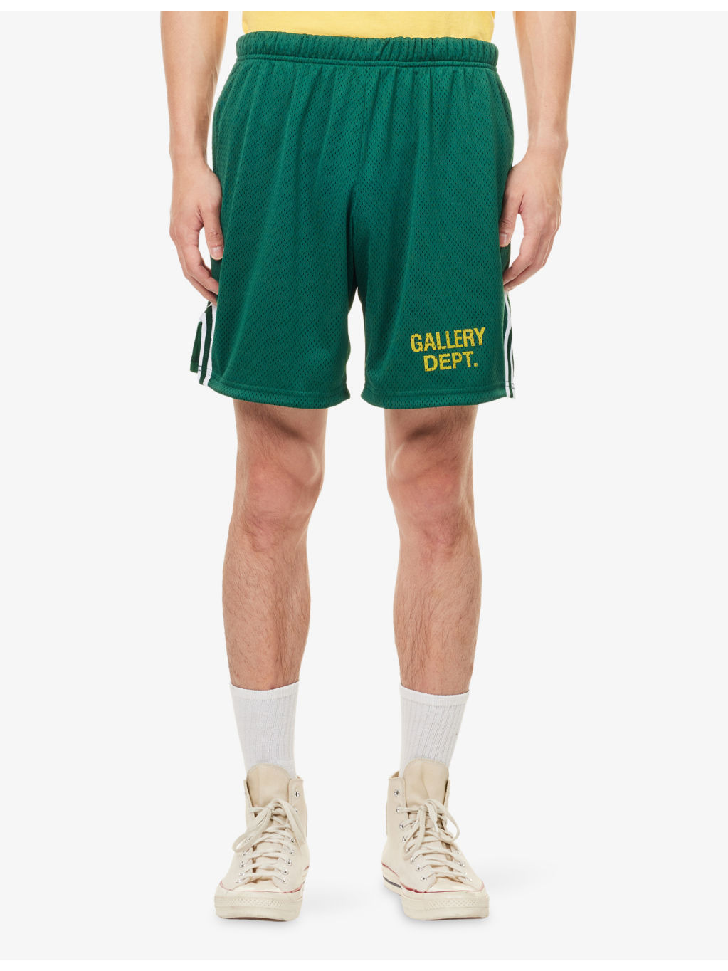 Venice Logo-Print Woven Court Shorts - 3