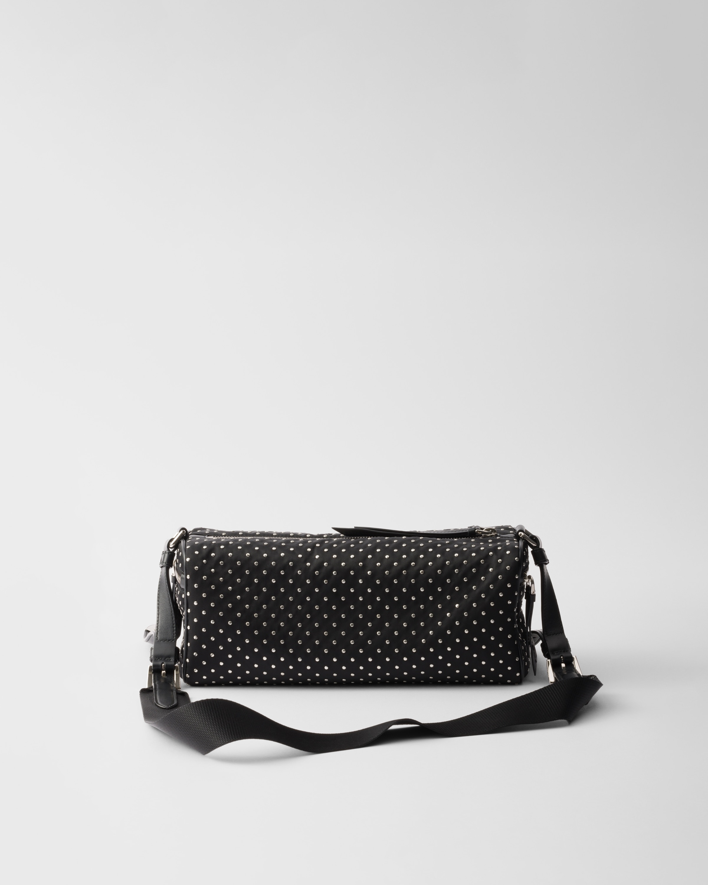 Re-Nylon bag with studs - 3