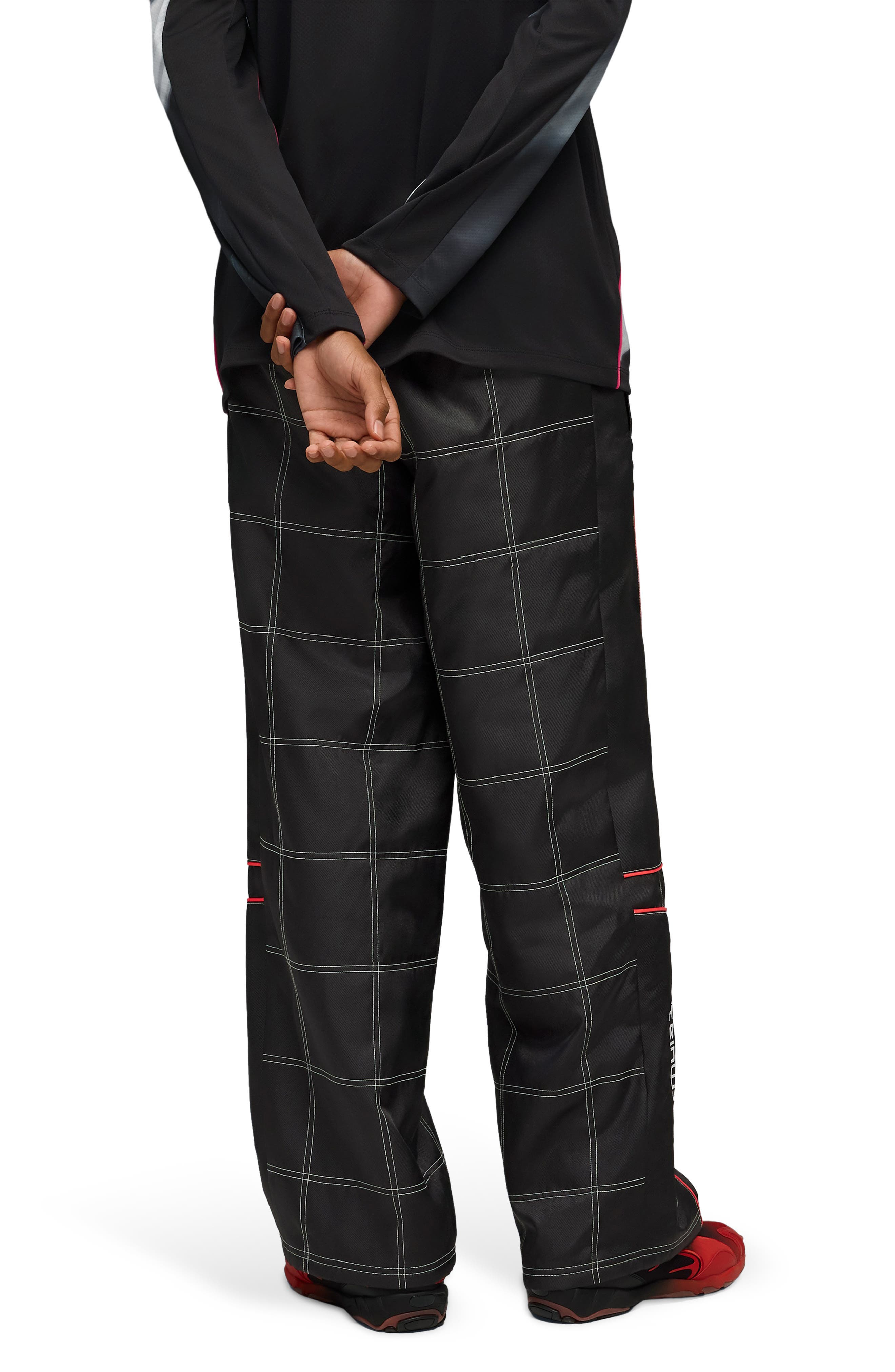 PUMA F1 Lifestyle Racing Pants in Puma Black at Nordstrom - 2