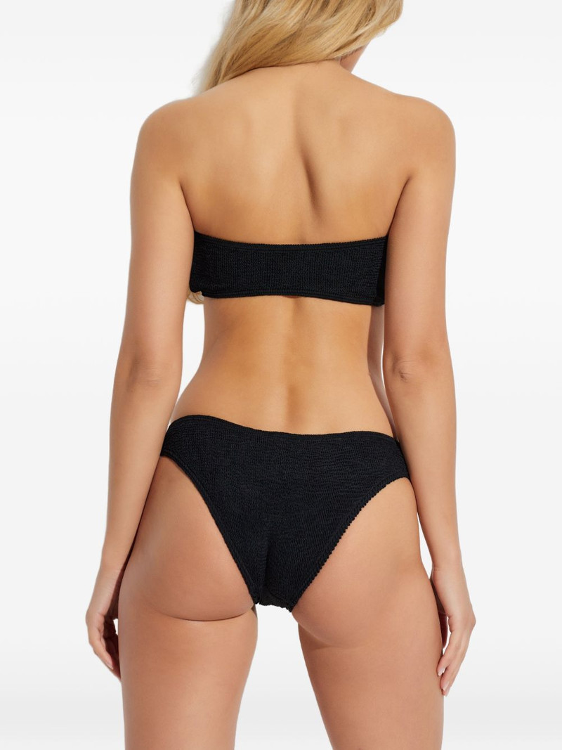 Sign textured bikini bottom 5