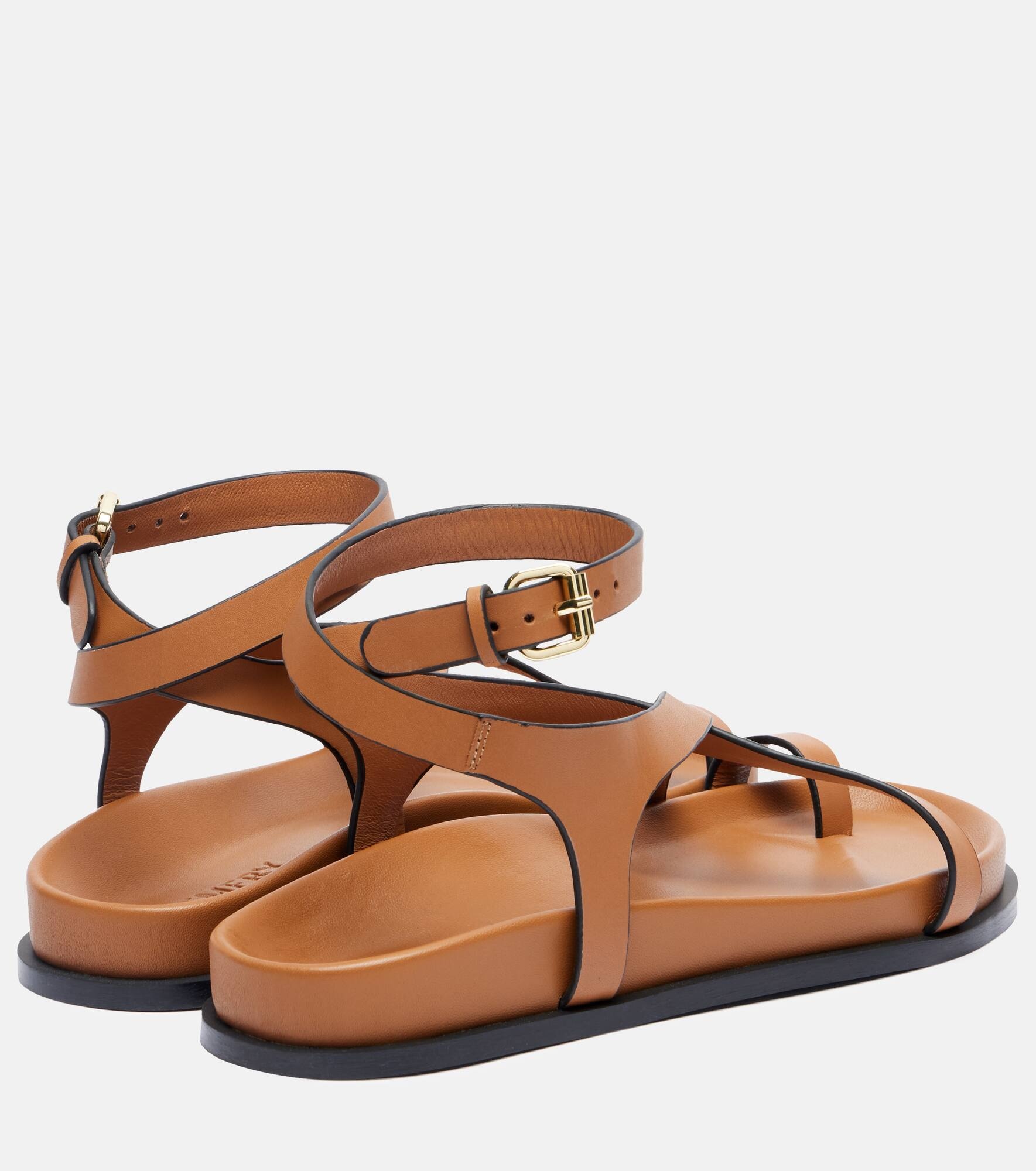 Jalem Slim leather sandals - 2