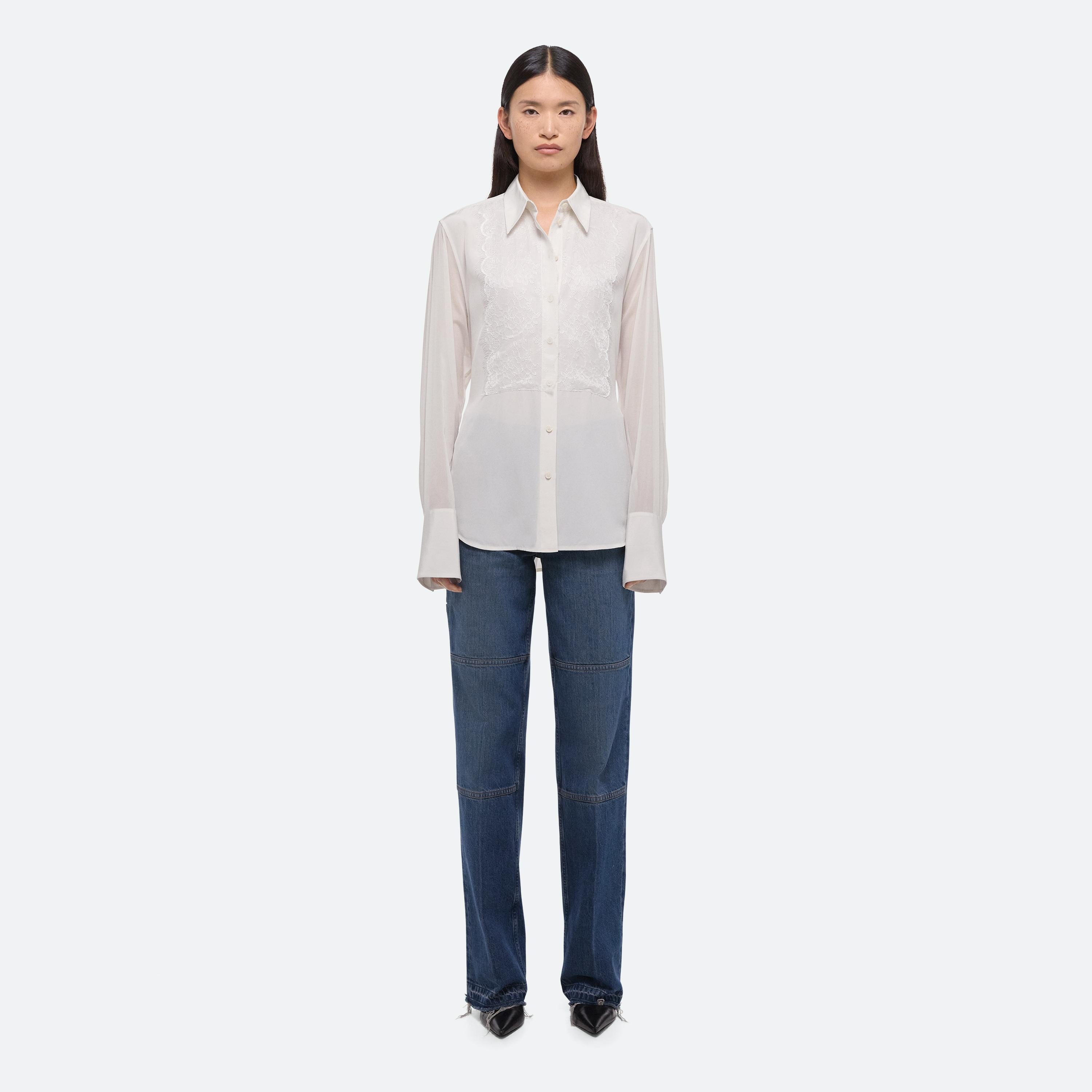 RELAXED LACE SHIRT - 3