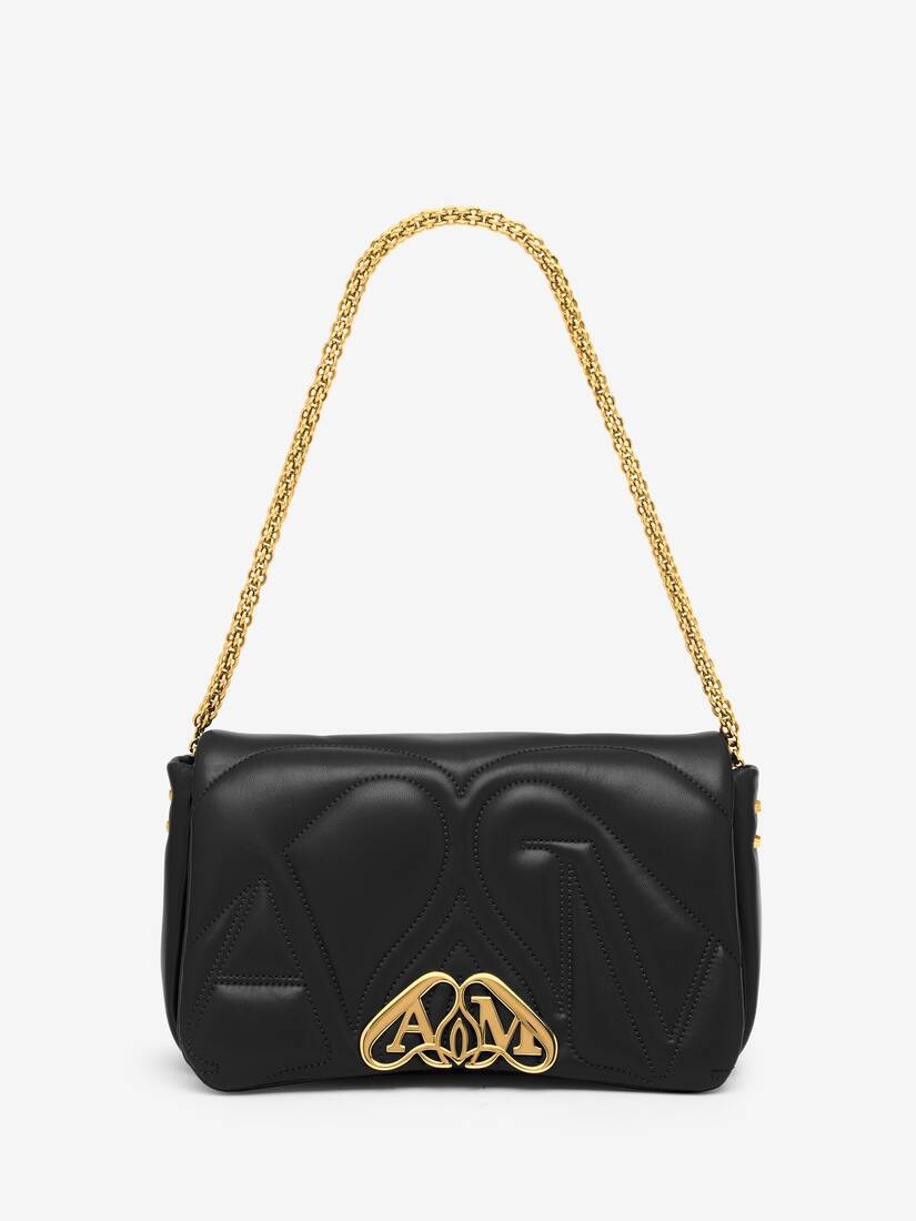 Women's The Seal Small Bag in Black - 5