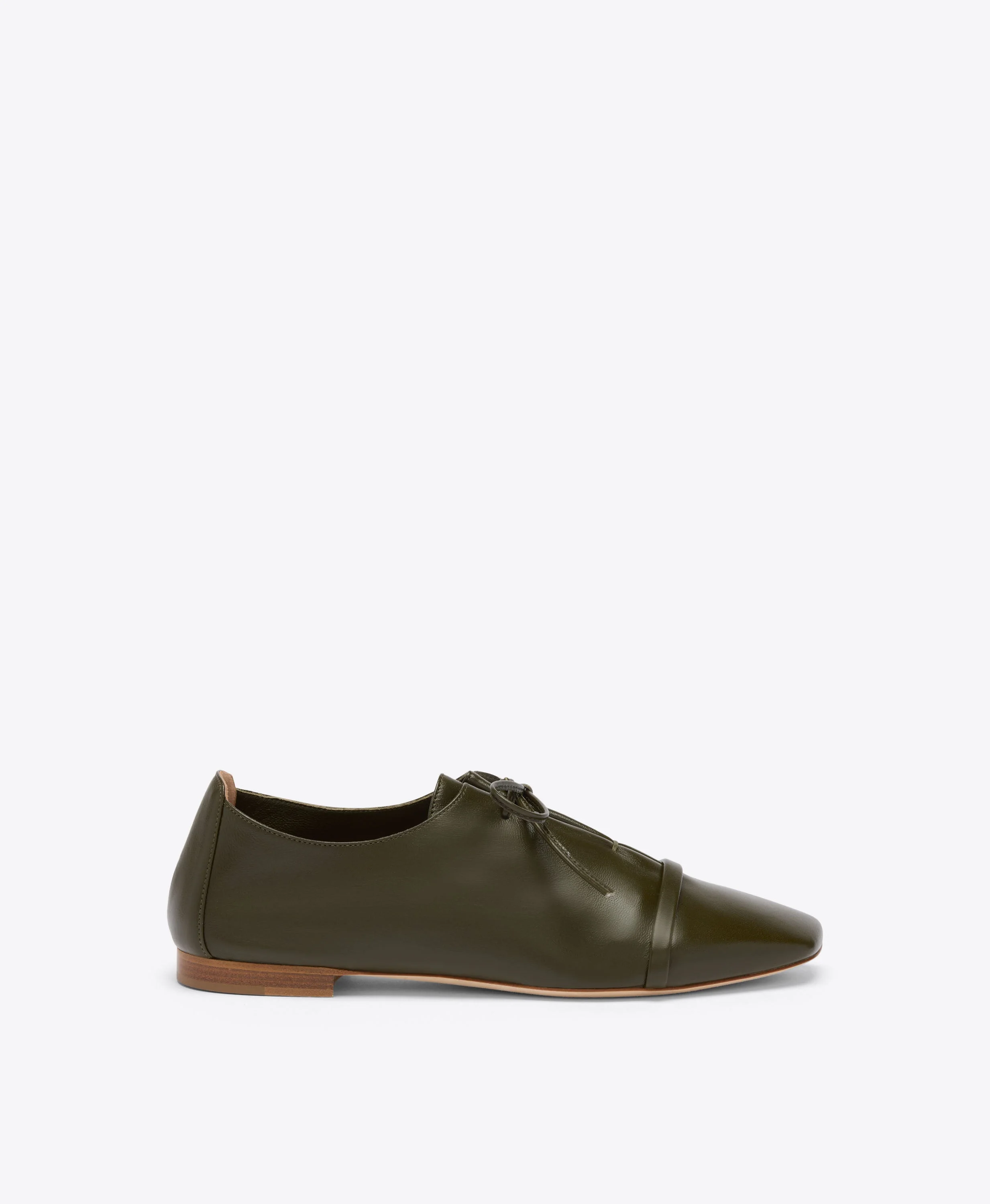 Jean Olive Leather Flats - 1