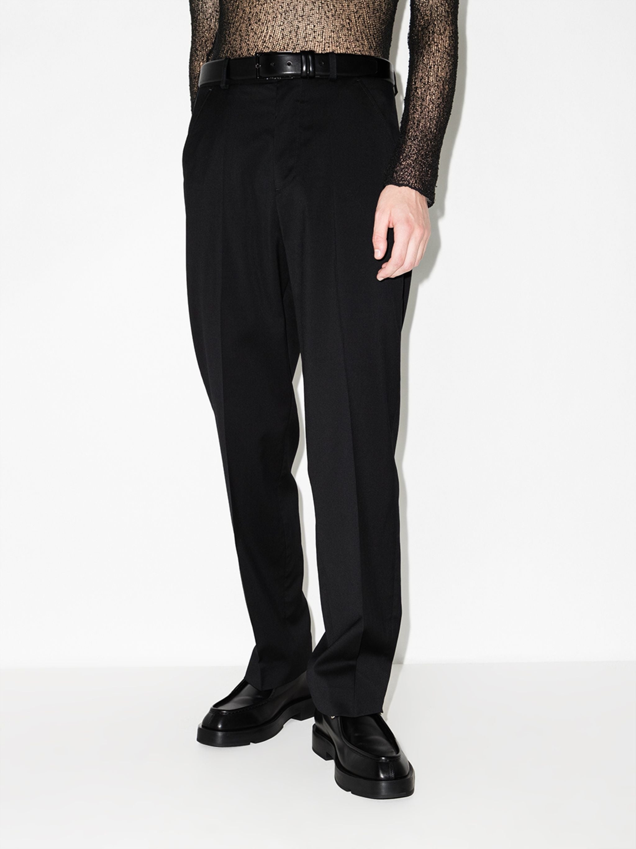 Straight-leg Wool Chinos - 3