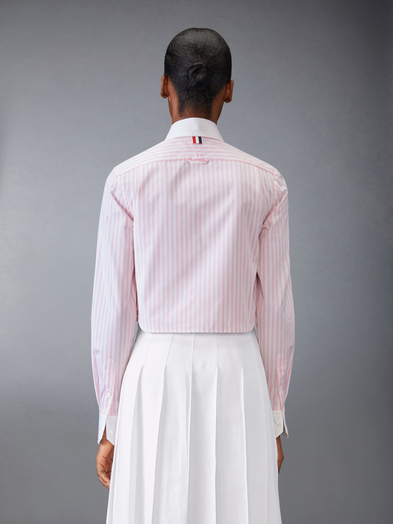 Thom Browne Classic Poplin Cropped Shirt outlook
