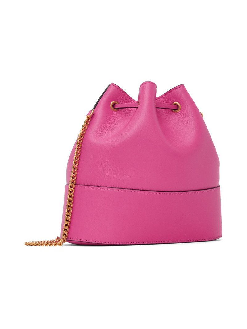 Pink Mini VLogo Bag 3