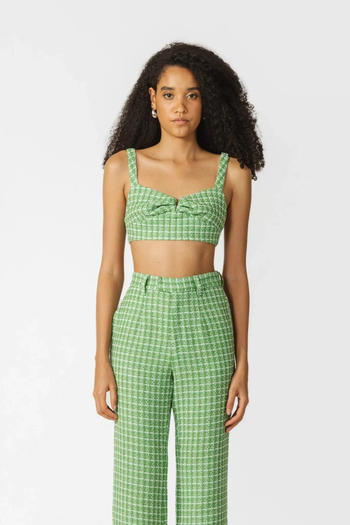 AVERY TWEED TOP - 1