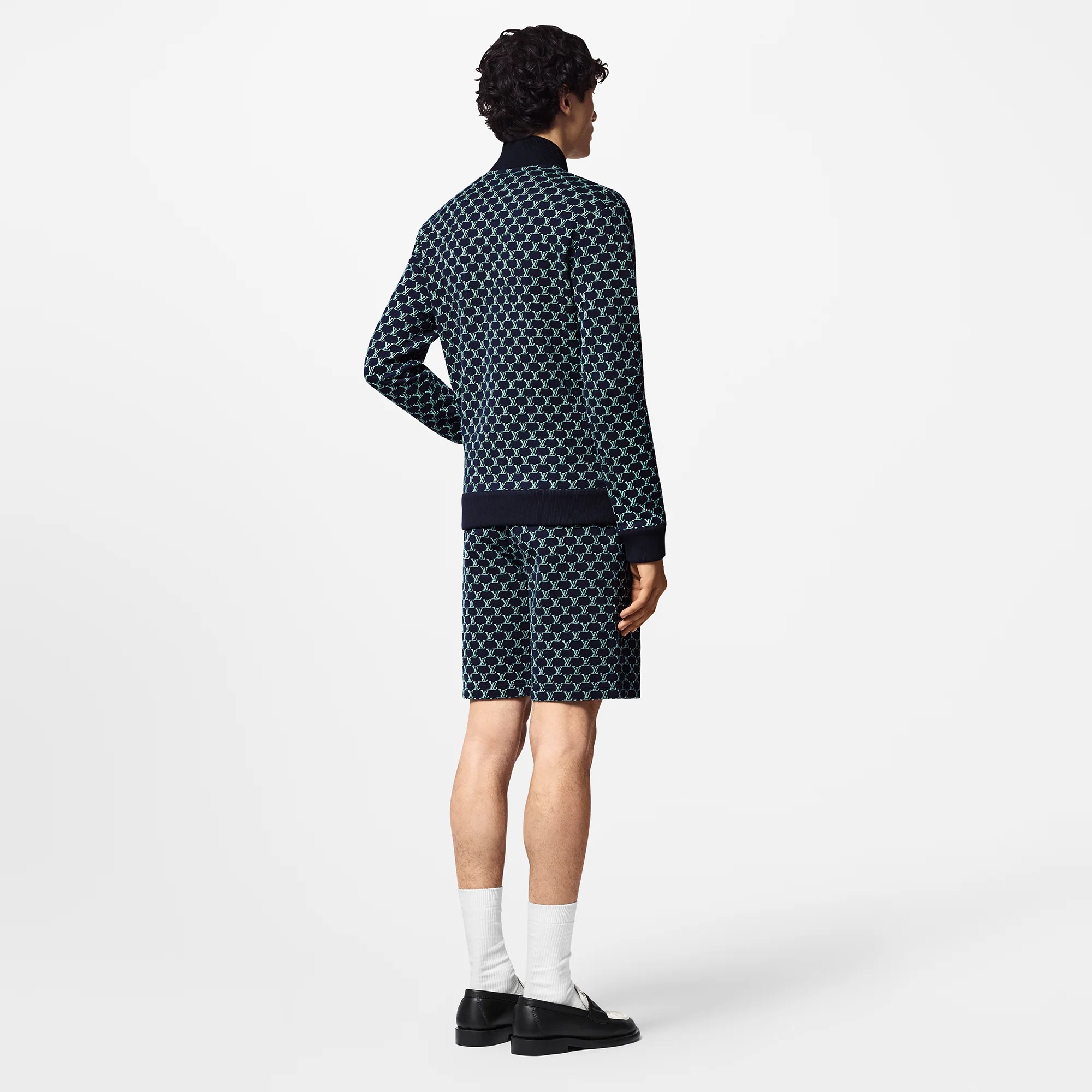 Double Face Cotton Jersey Bomber - 3