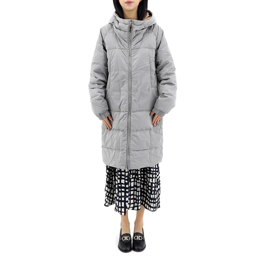 Max Mara Ladies Sportl Quilted Down Coat - 1