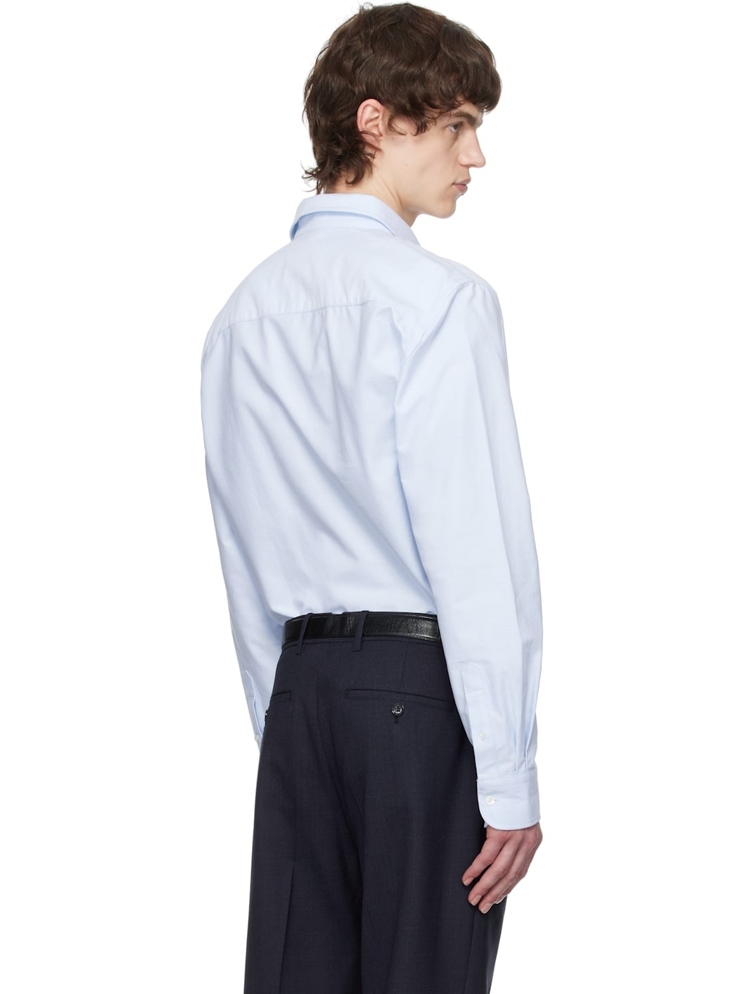 Blue Cotton Button-Down Ami de Coeur Shirt - 3