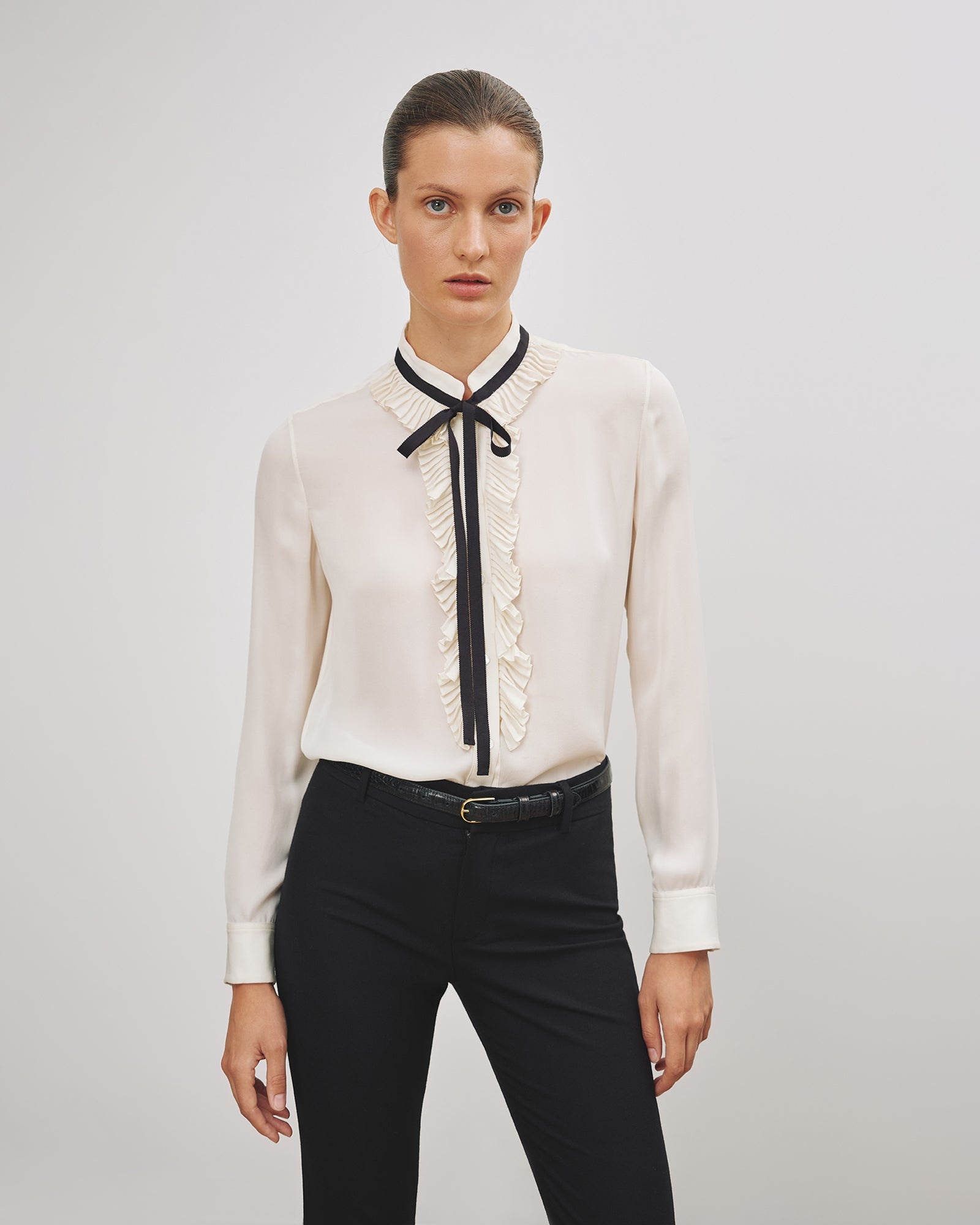 BERTILLE RUFFLE SHIRT - 2