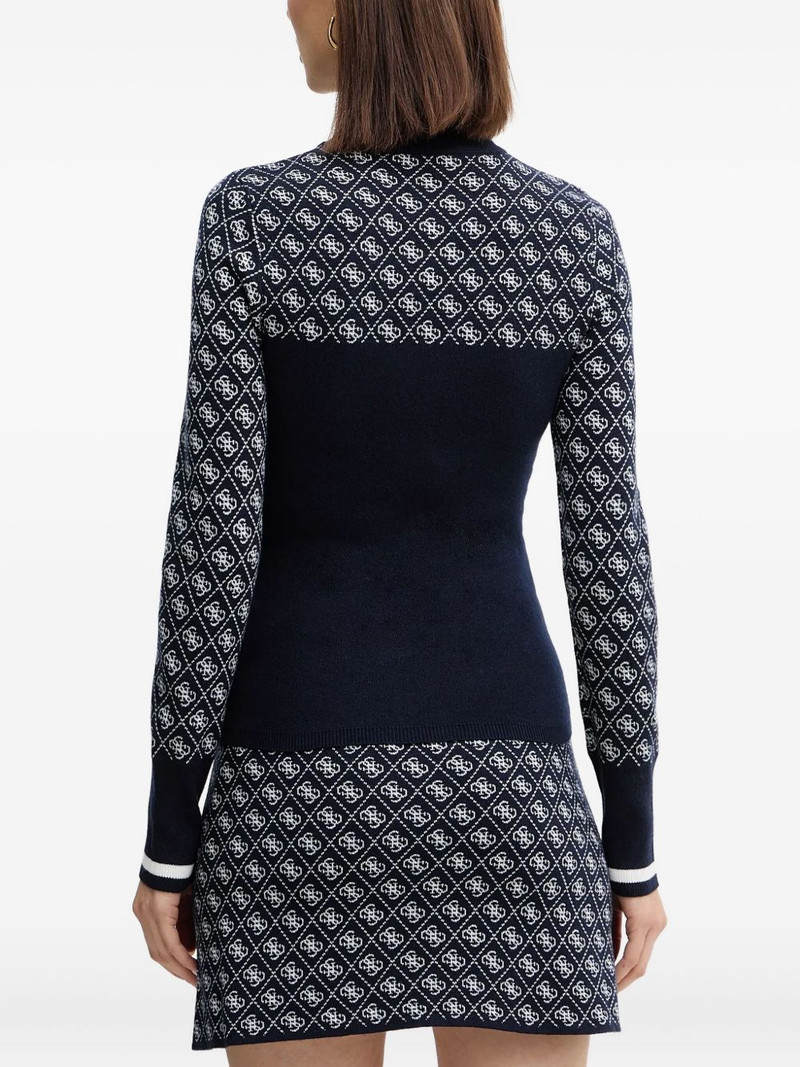 patterned long-sleeve sweater 3
