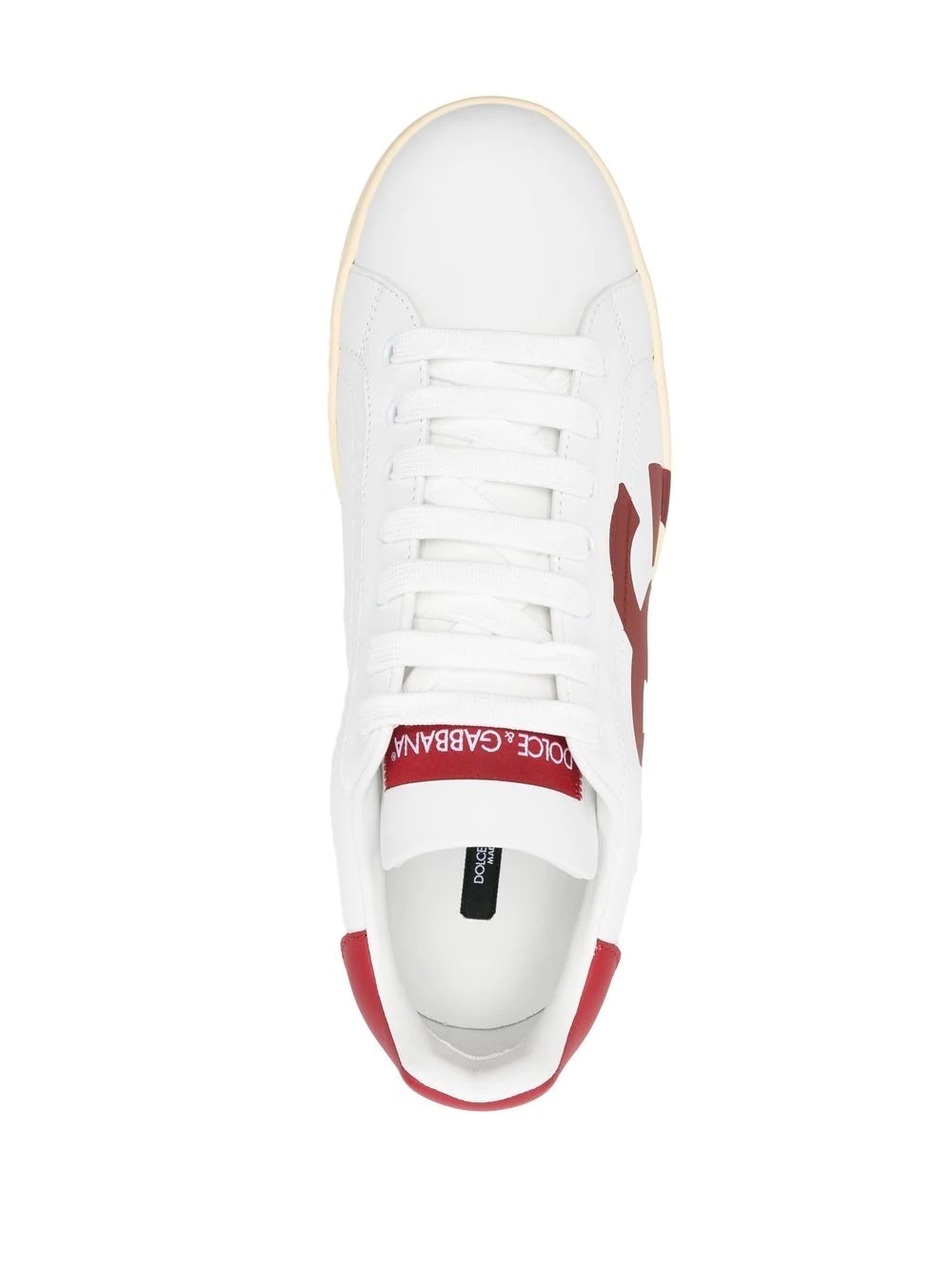 logo-print lace-up trainers - 4