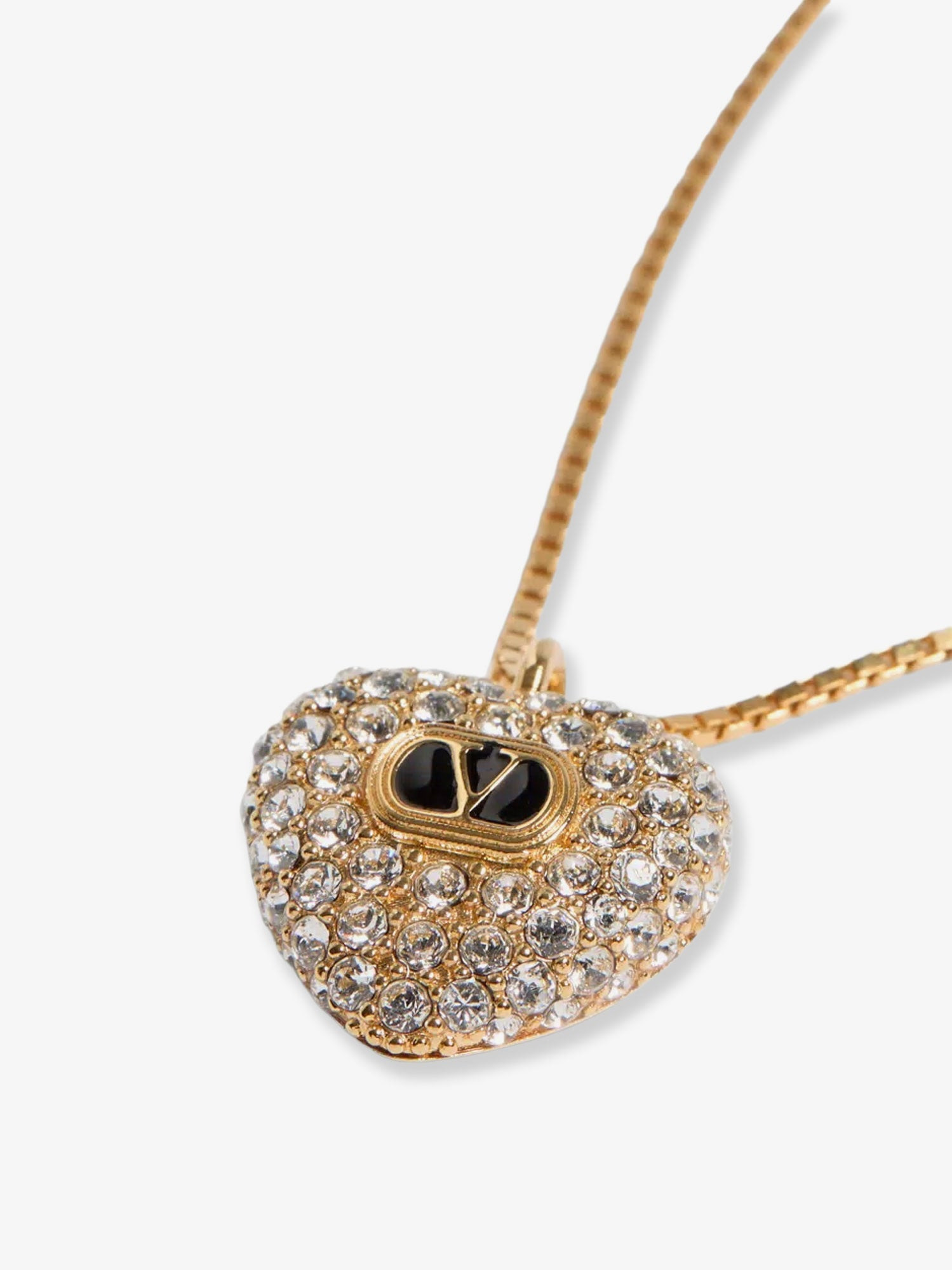 Valentino Garavani Women Metal Coeur Royal Necklace - 2