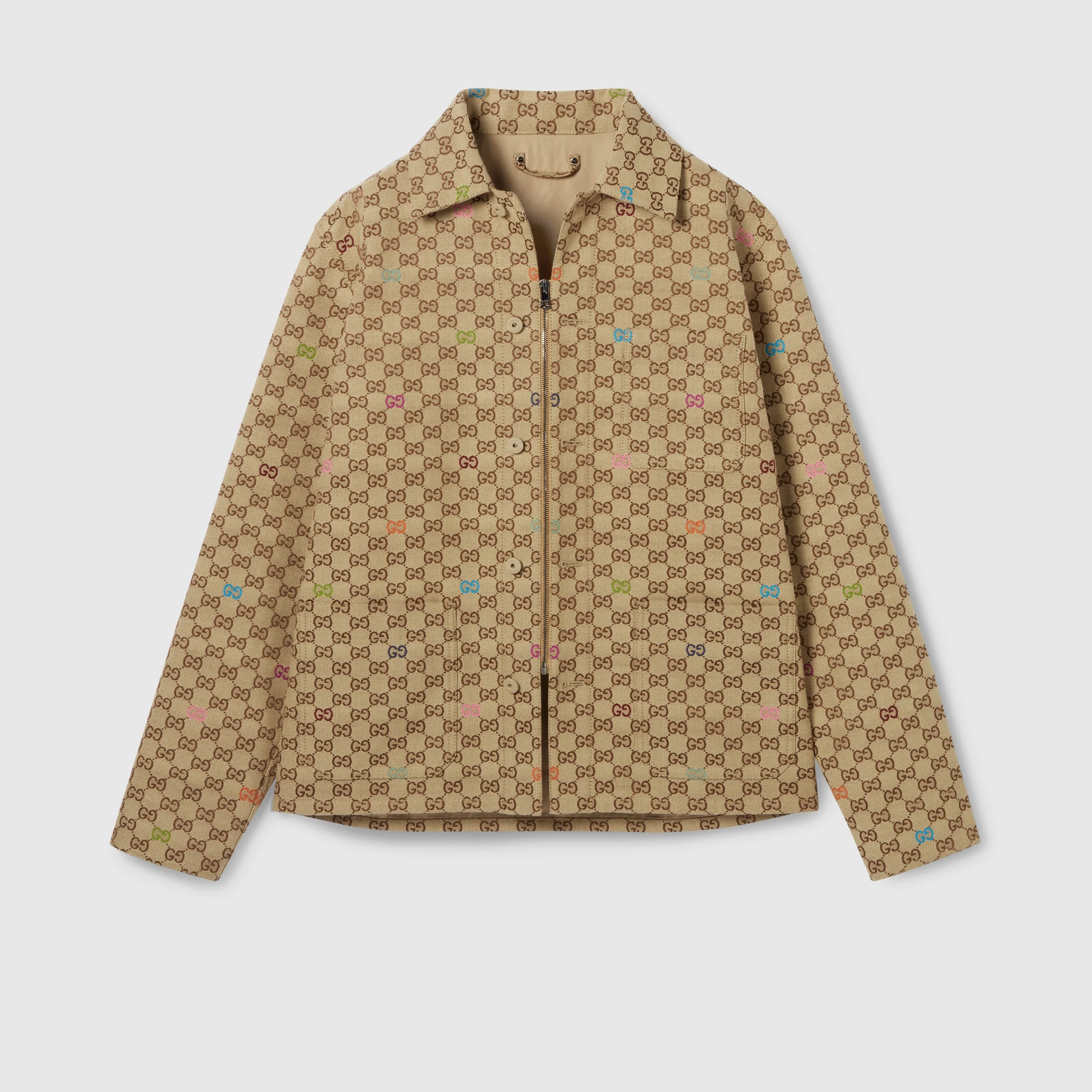 GG canvas jacket - 1