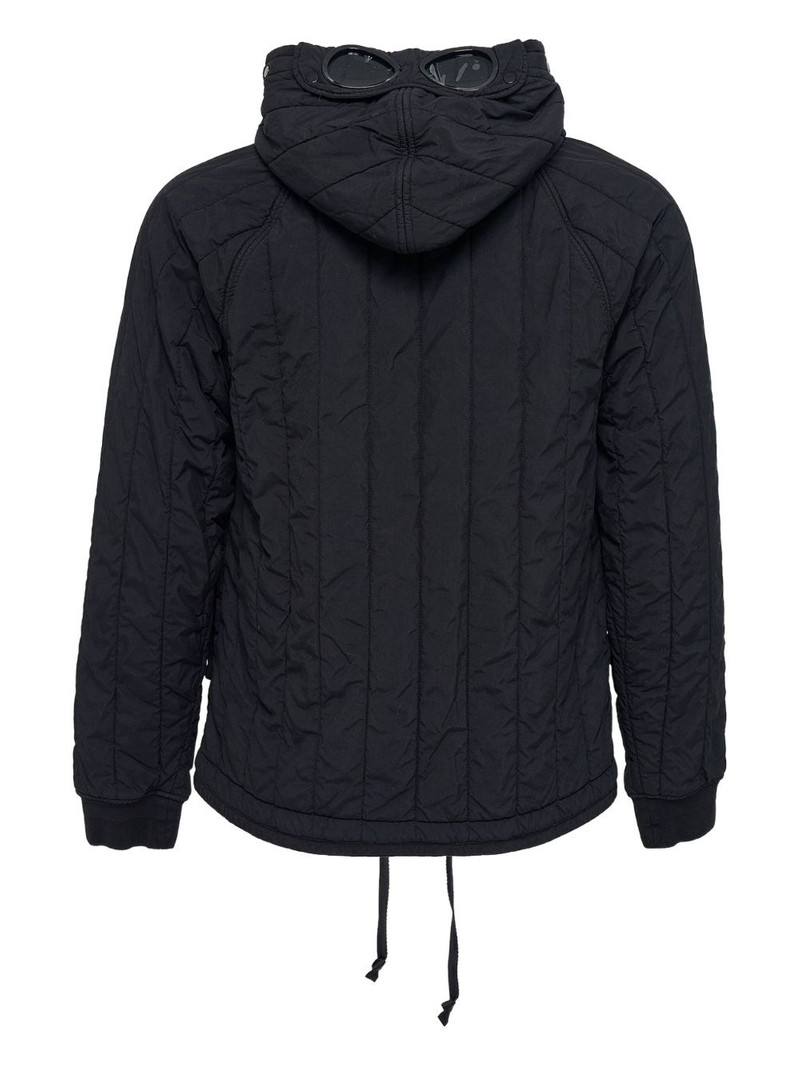 C.P. Company goggle hooded quilted jacket outlook