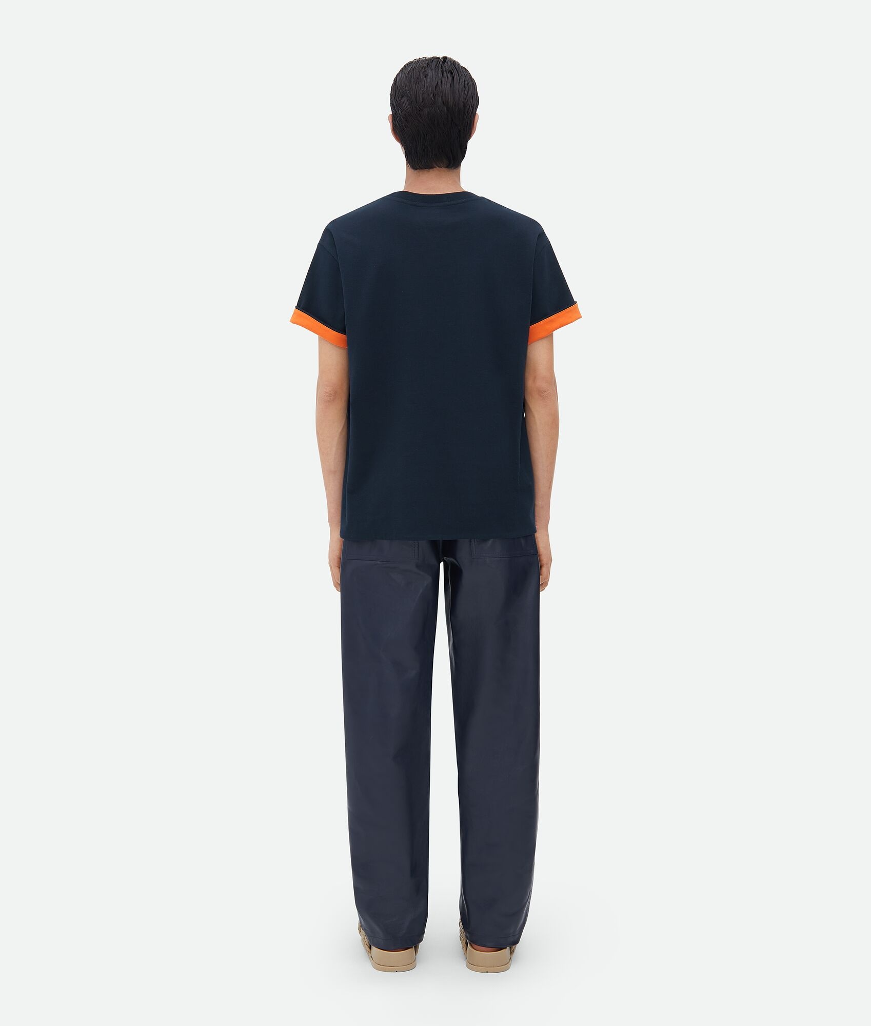 double layered cotton jersey t-shirt - 3