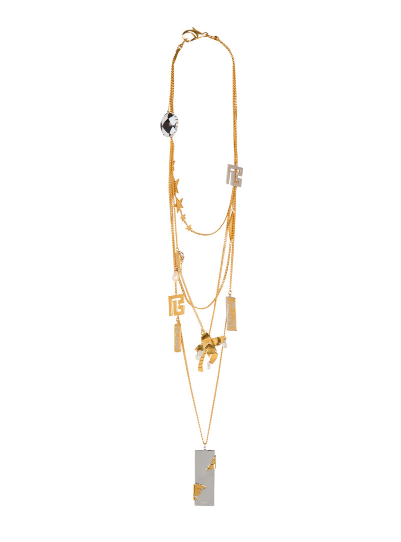 Long Miami pendant necklace 1