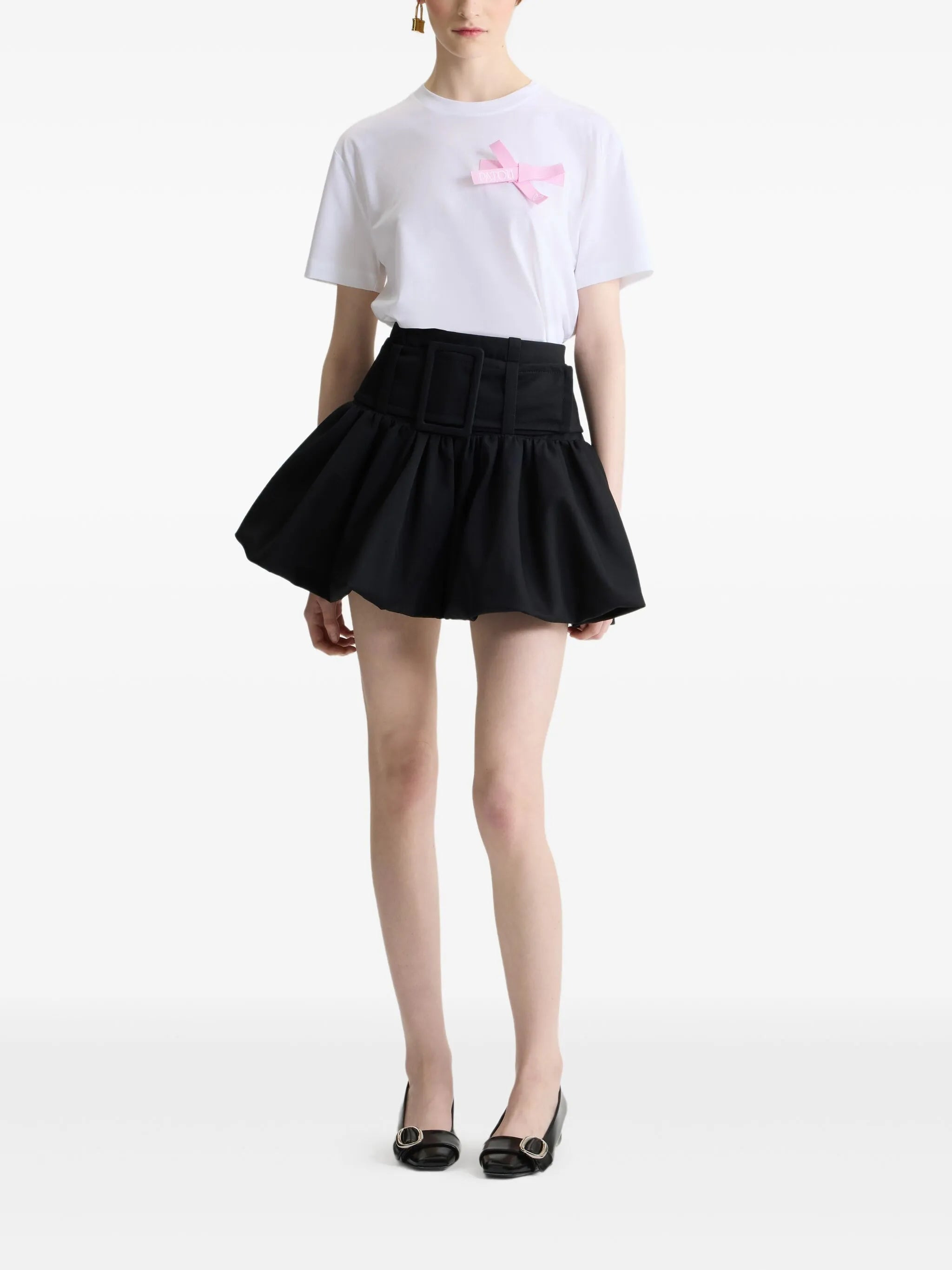 Patou Bow-embellished T-shirt - 5