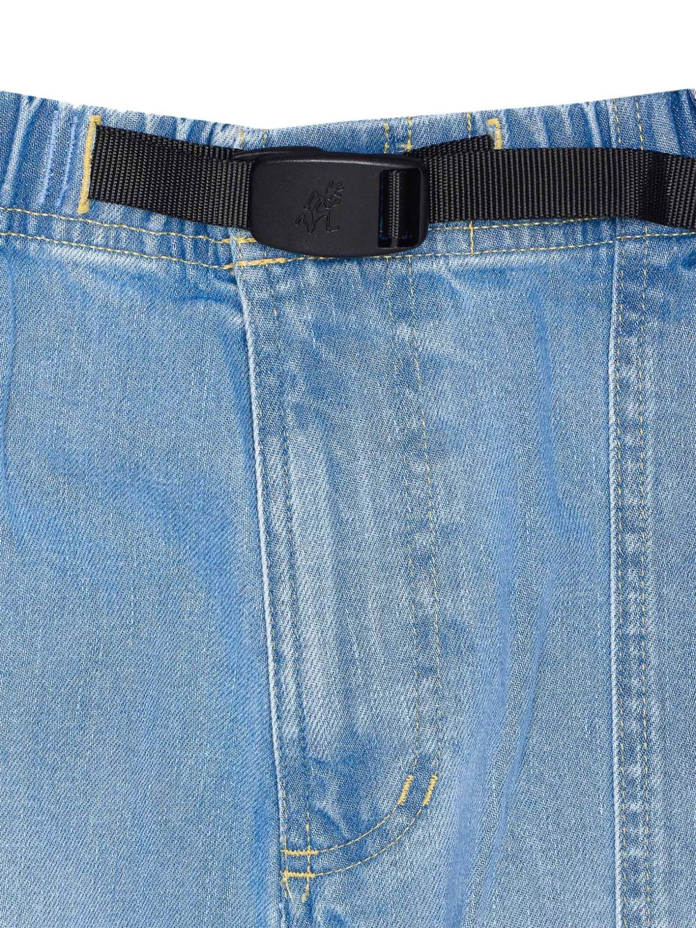 elastic-waist patch-pocket jeans - 3