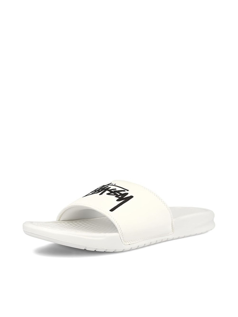 Nike Stussy logo slides outlook