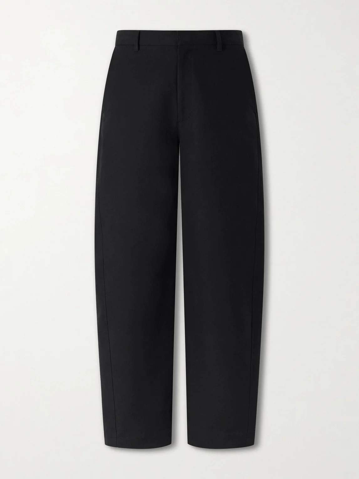 Straight-Leg Cotton-Twill Trousers - 1