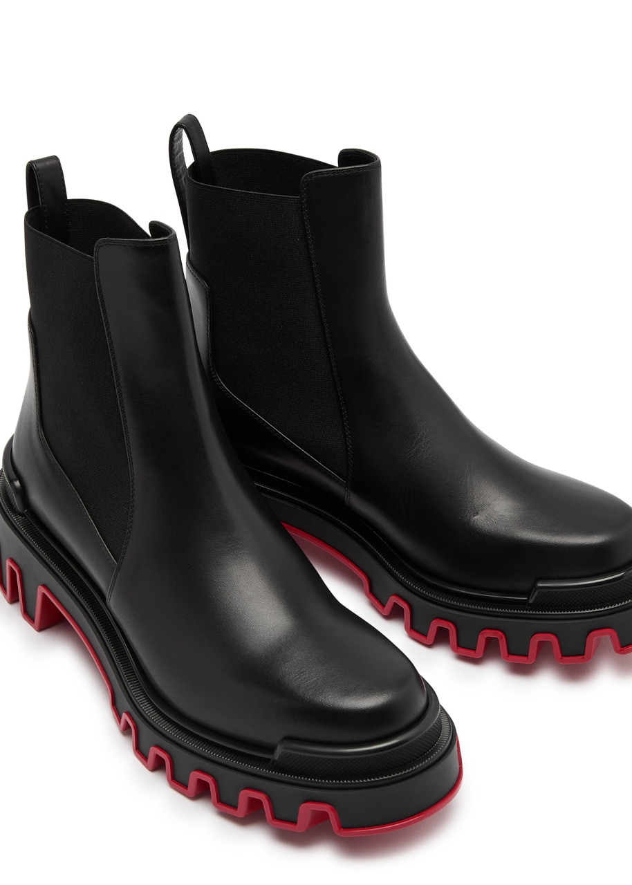 Christian Louboutin Marchacroche Dune Leather Chelsea Boots - 3